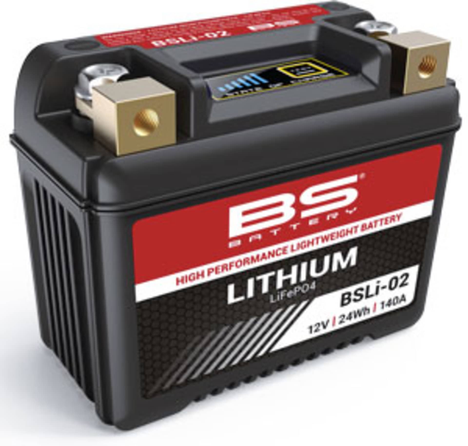 BS Battery BSLI-02 Litiumbatteri - BS Battery - Motocross Parts