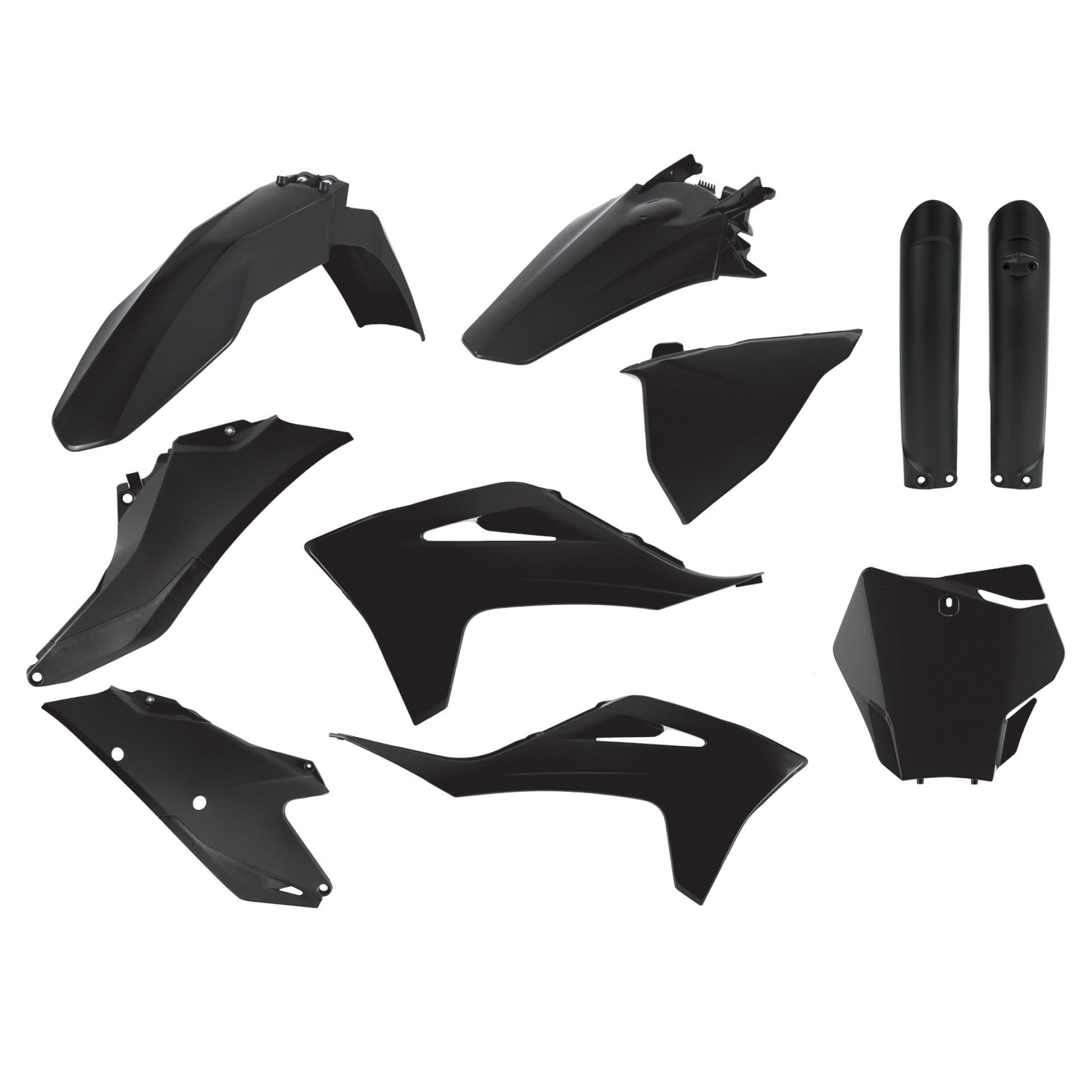 Polisport Full kit enduro Kit GAS GAS MCF (21->) Black (1) - Polisport