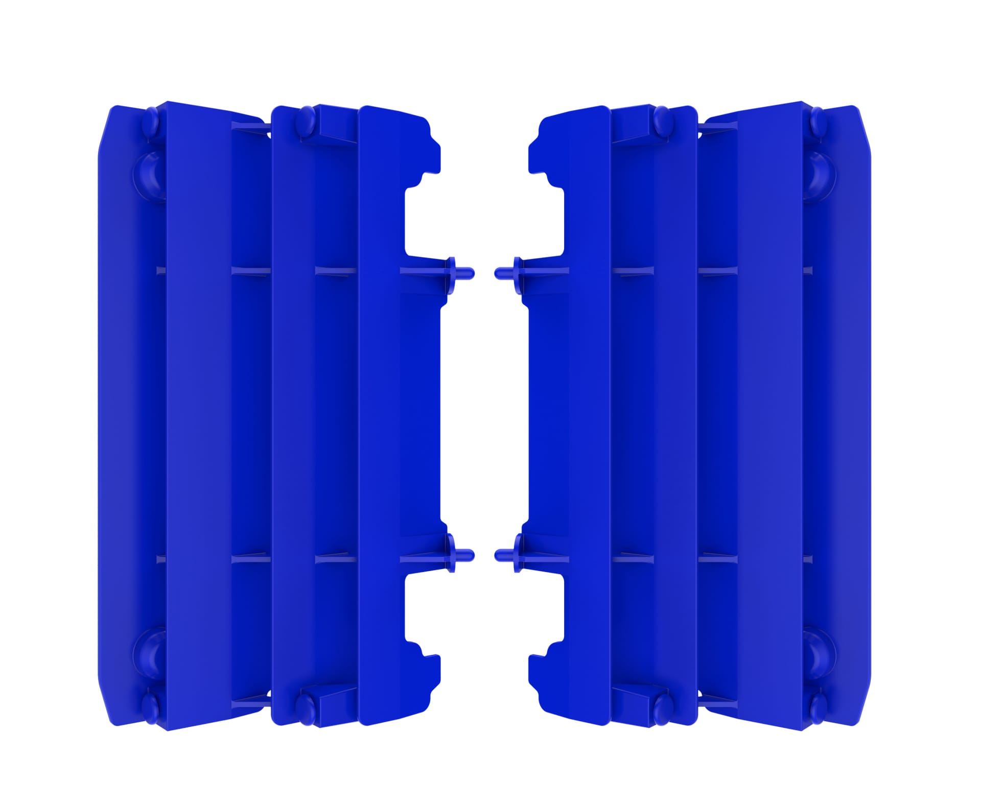 Polisport radiator louvers YZ125/250 06-20 blue - Polisport - Motocross Parts