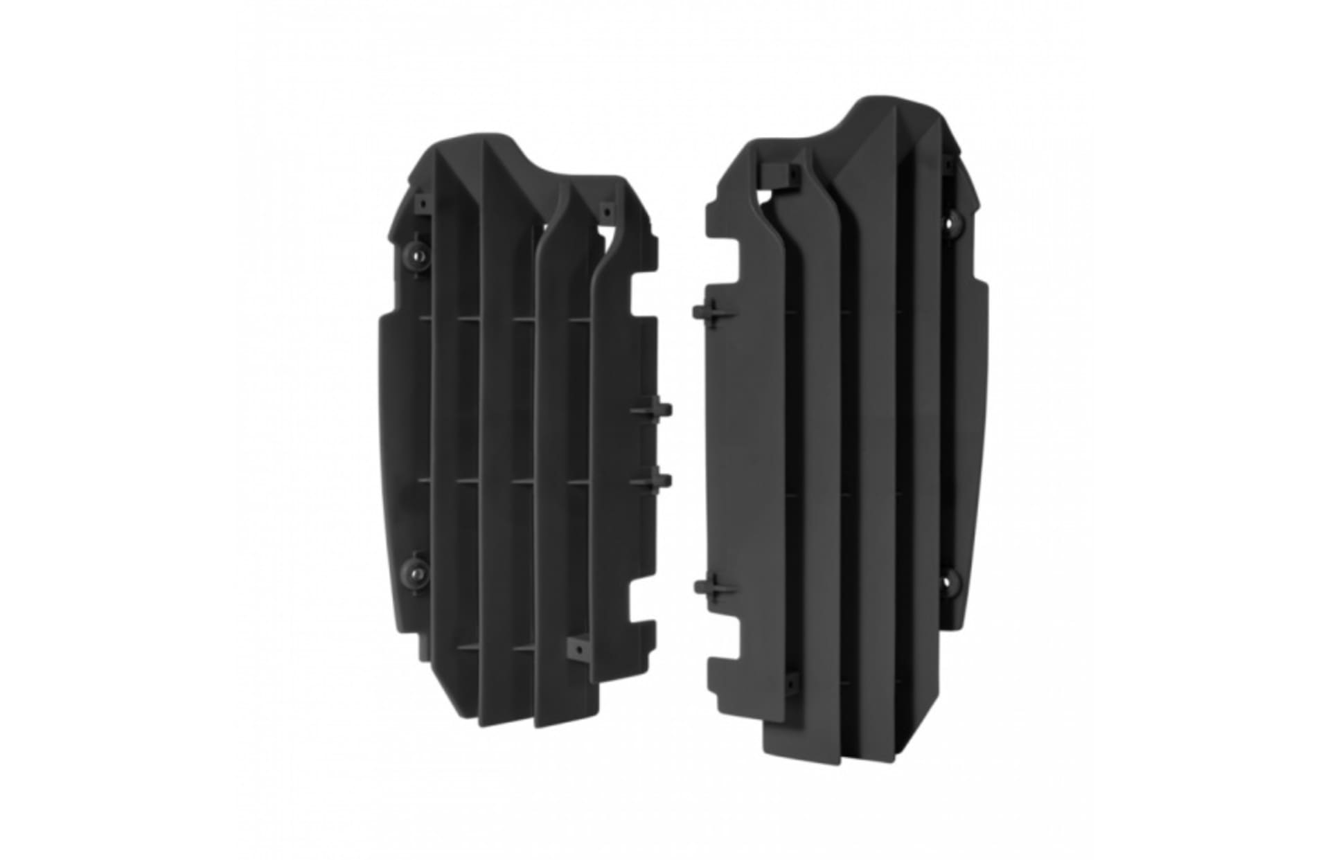 Polisport radiator louvers KX250F 13-16 Black (28) - Polisport