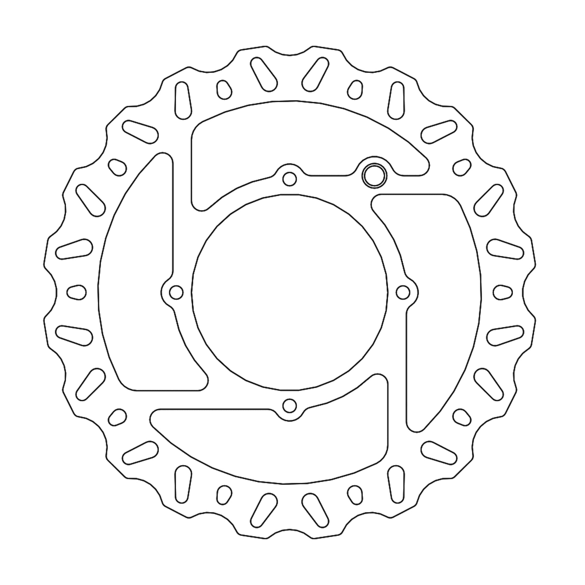 Moto-master Nitro Series Bremsscheibe KTM 85 SX 2012-... - Moto-Master