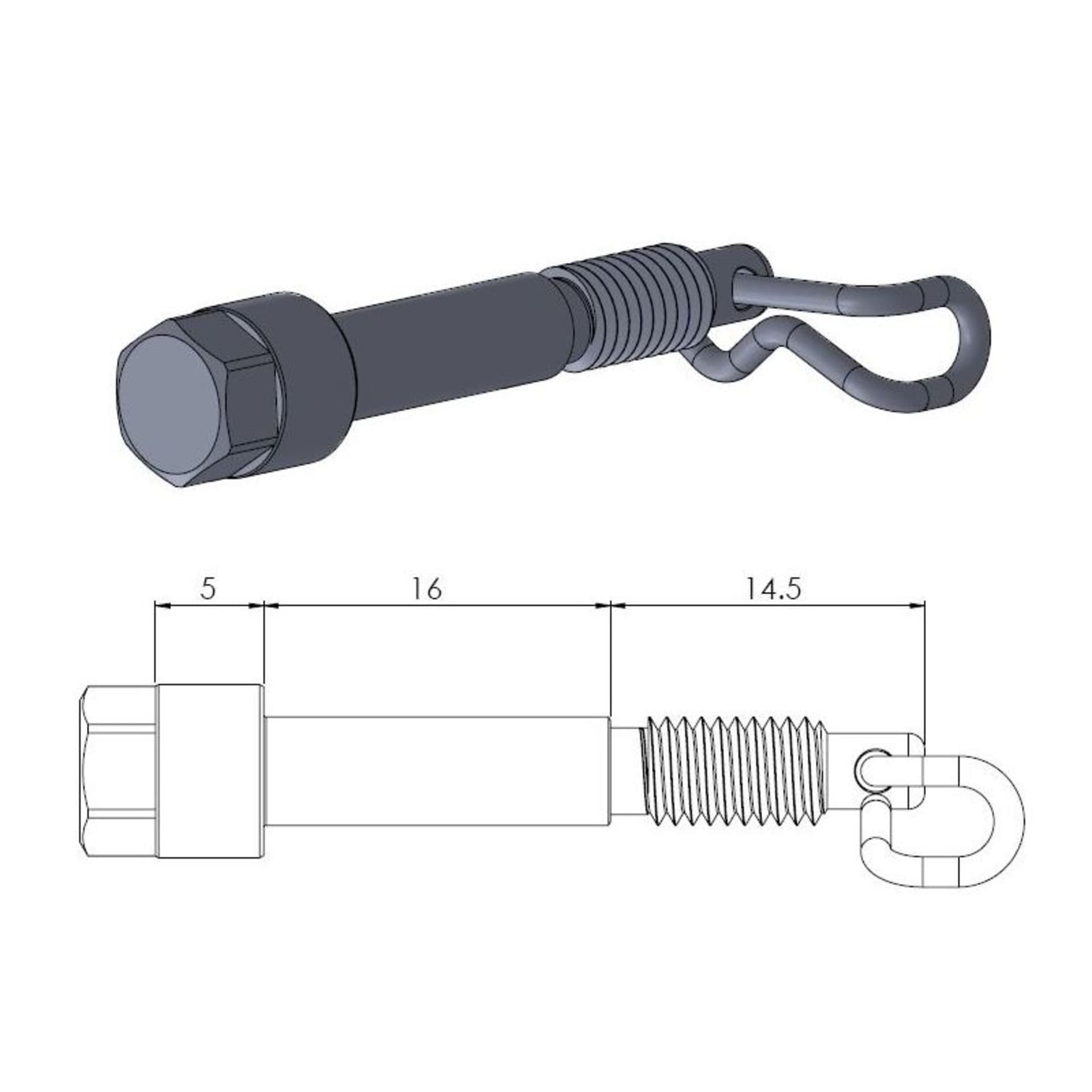 Moto-master Caliper Pins KTM 2004-... - Moto-Master