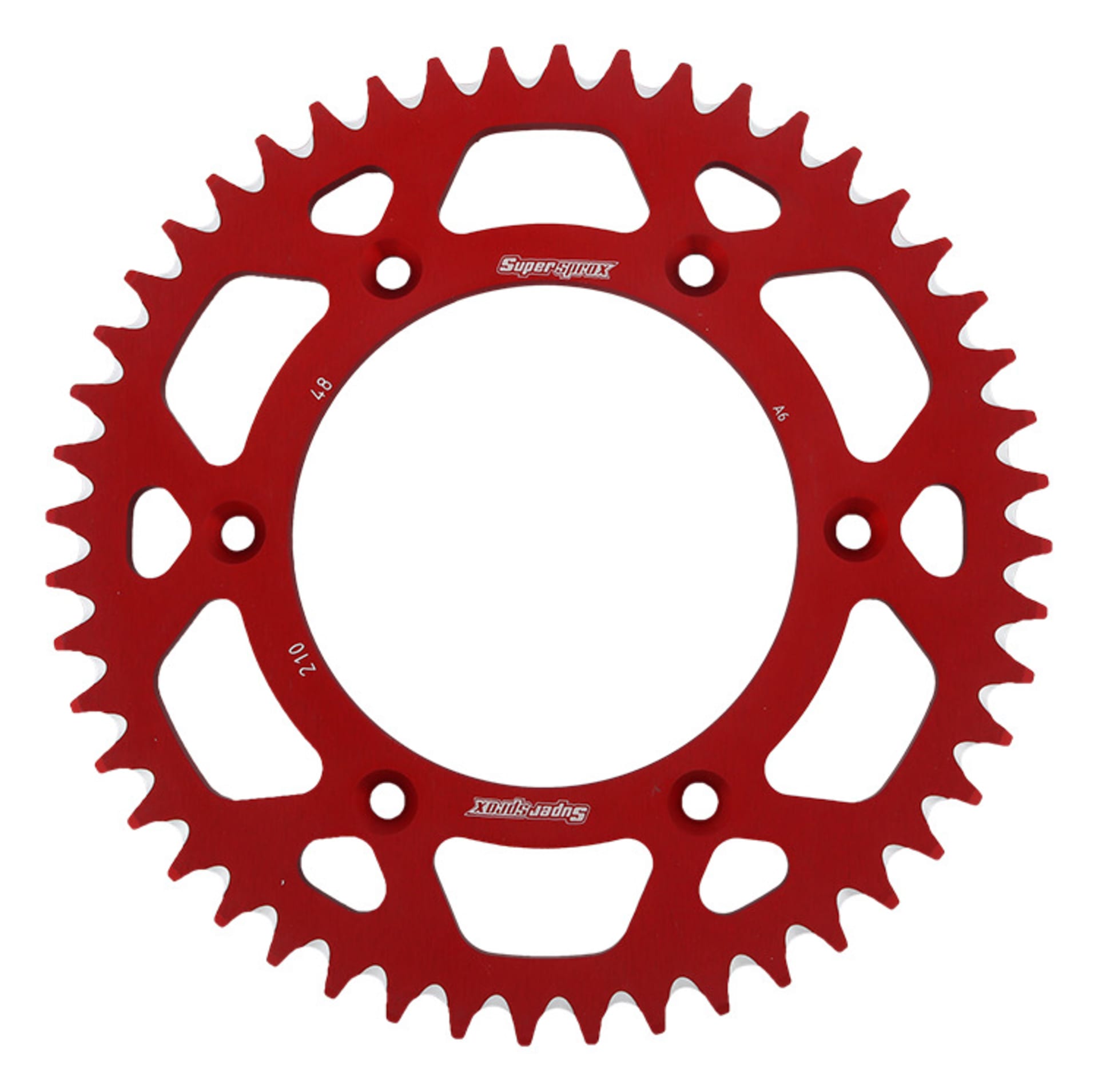 Supersprox Alu Bagtandhjul HO CR/CRF Rød 48 - Supersprox