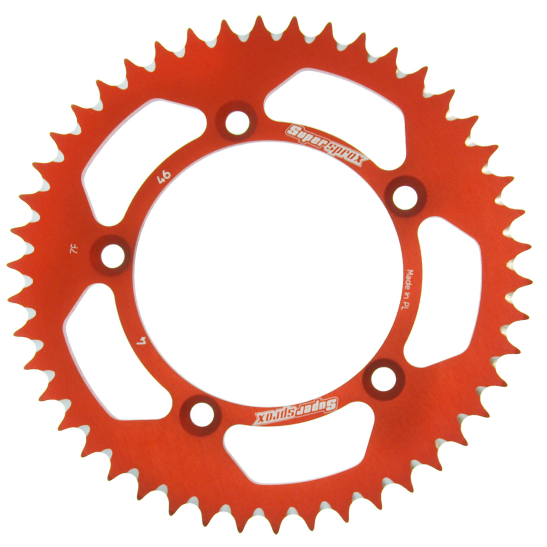Supersprox Alu Bakre kedjehjul KTM 60/65SX 97- Orange 48 - Supersprox - Motocross Parts