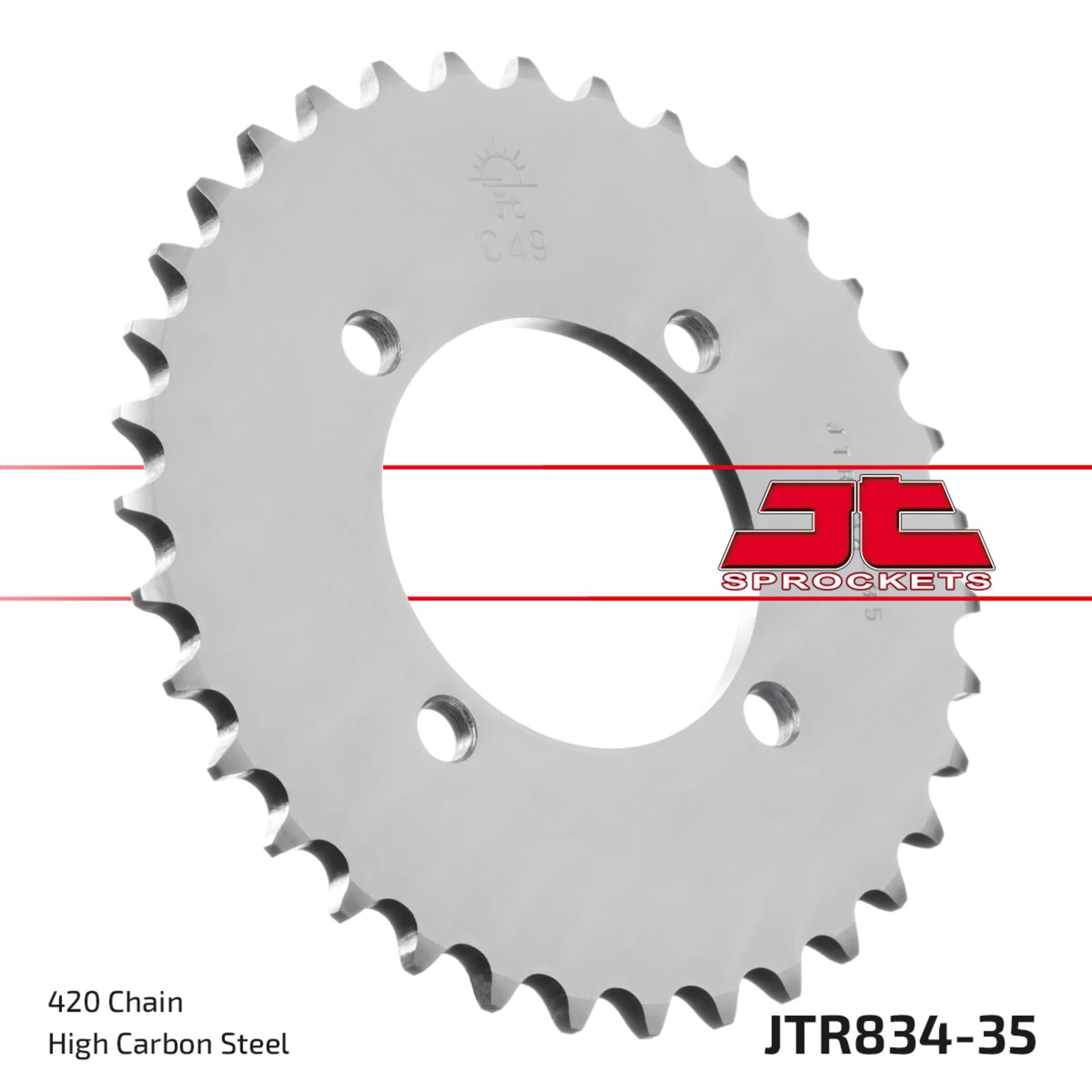 JT Bakre kedjehjul JTR834.35 - JT - Motocross Parts