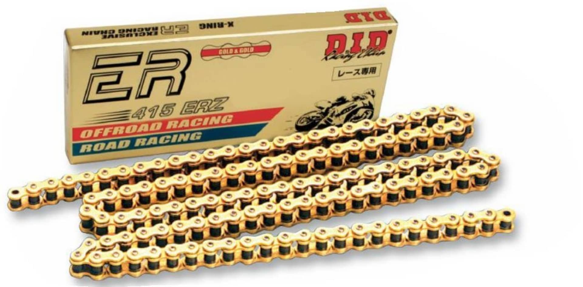 D.I.D 415ERZ G&G Kæde+Kædeås (RJ) - D.I.D - Motocross Parts