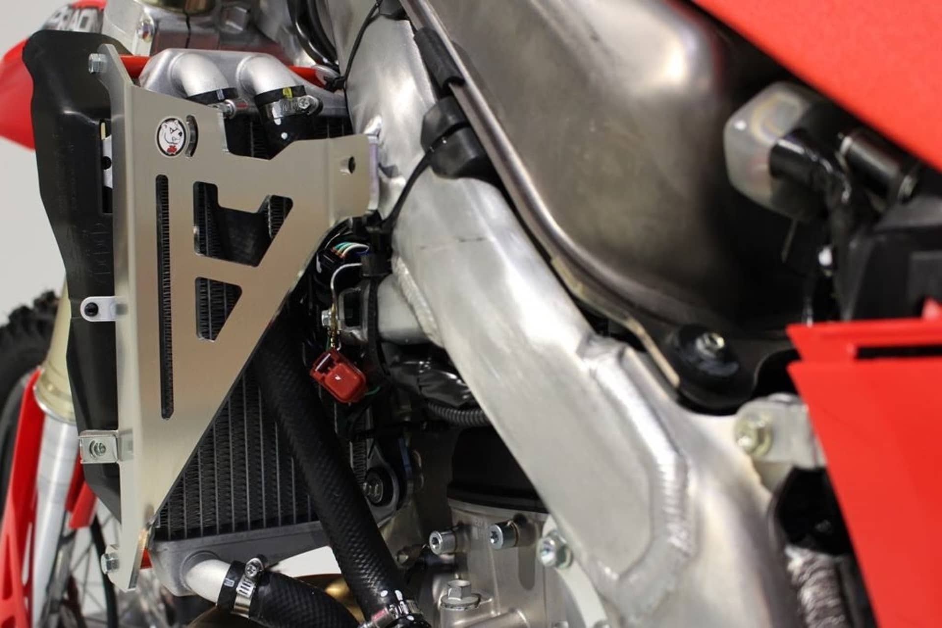 AXP Radiator Braces Red Honda CRF250R-CRF250RX 20 - AXP Racing