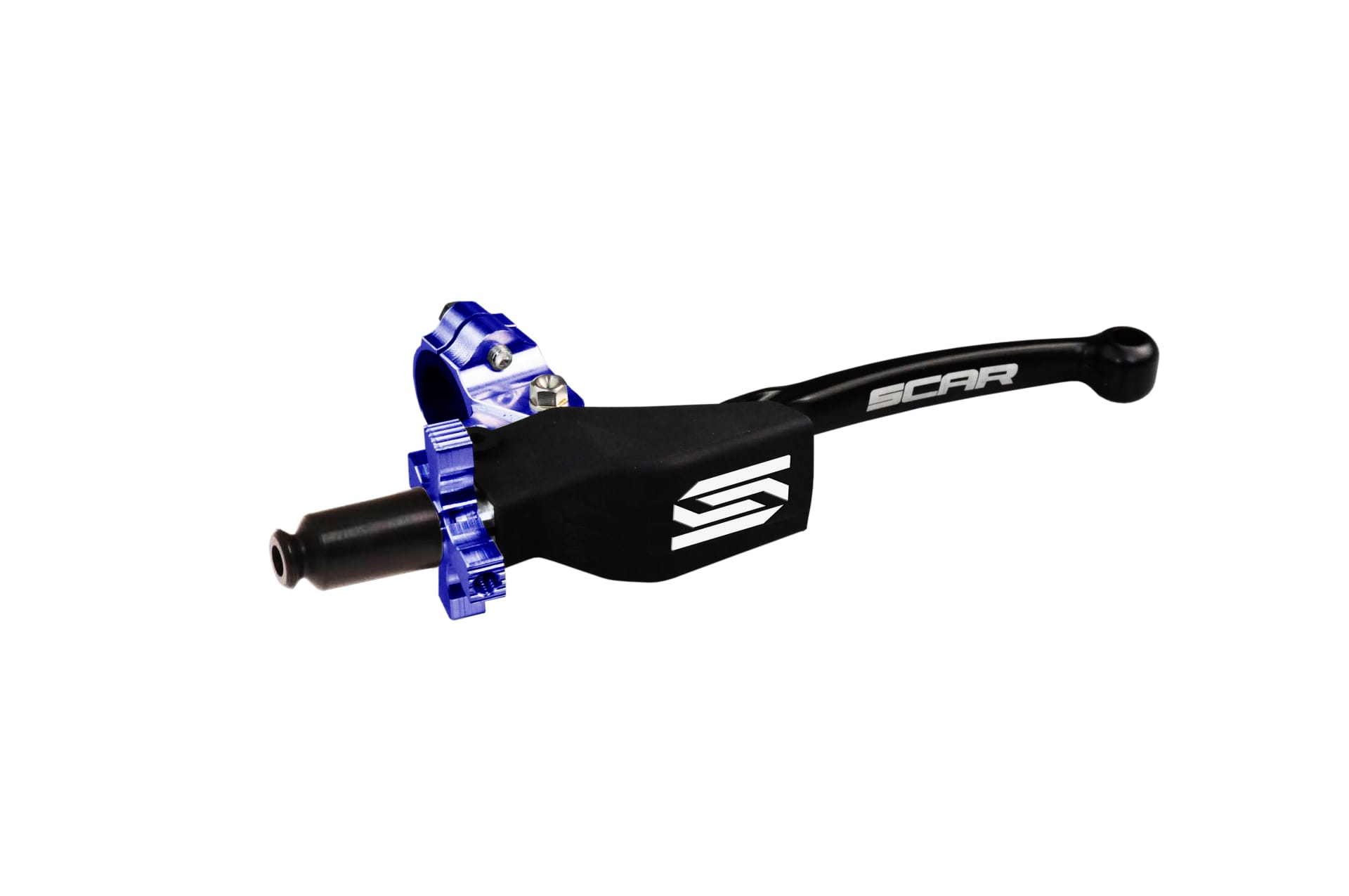 Scar Pivot Clutch lever assembly - Universal 2ST/4ST with Easy Adjuster - Blue A - Scar - Motocross Parts