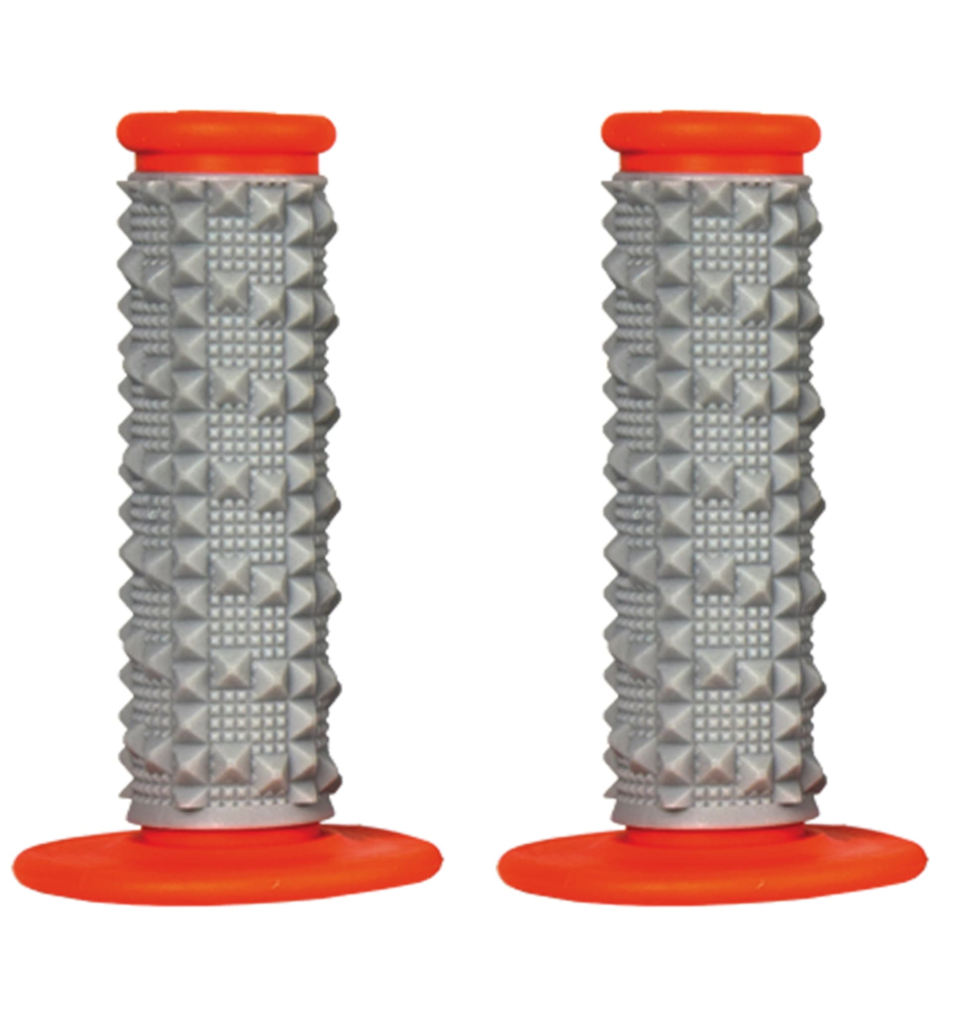 Scar Dual compounds grips X2R - couleur orange - Scar - Motocross Parts