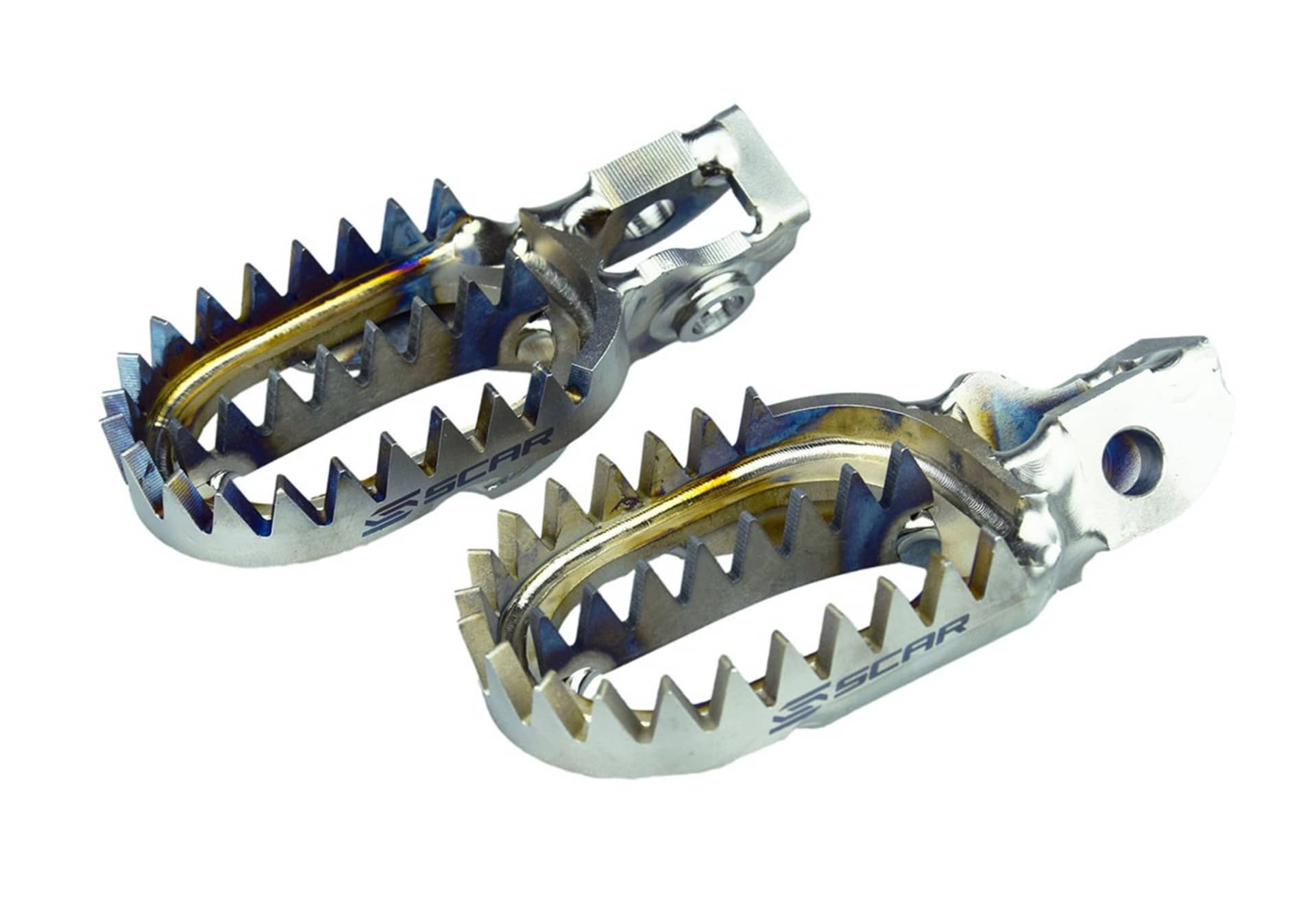 Repose-pieds Scar Titanium - Ktm/Husqvarna/GasGas Repose-pieds Scar Titanium - Ktm/Husqvarna/GasGas - Scar - Motocross Parts