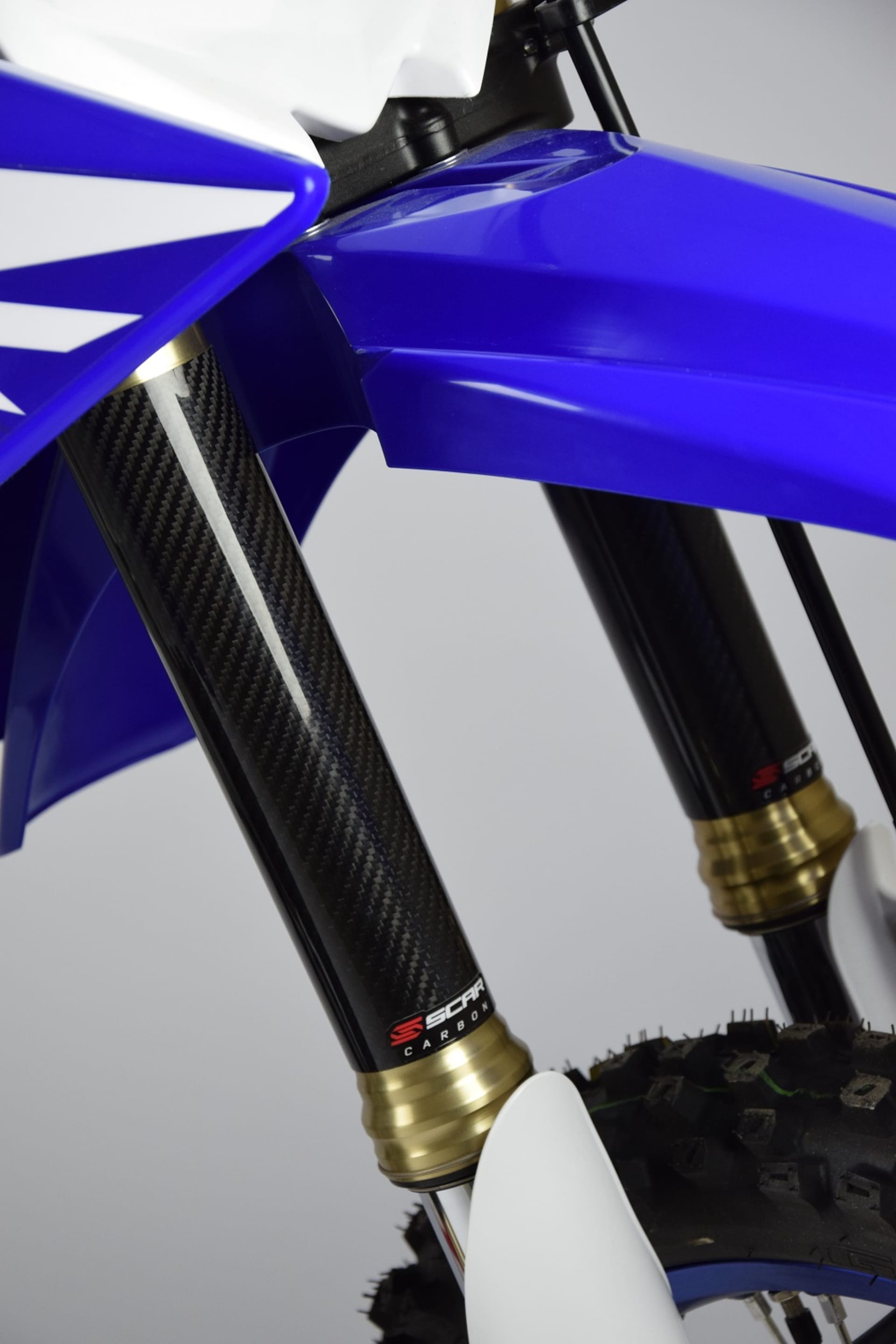 Scar Carbon Forgaffel Wraps (nederste sektion) 240X52mm - Scar - Motocross Parts