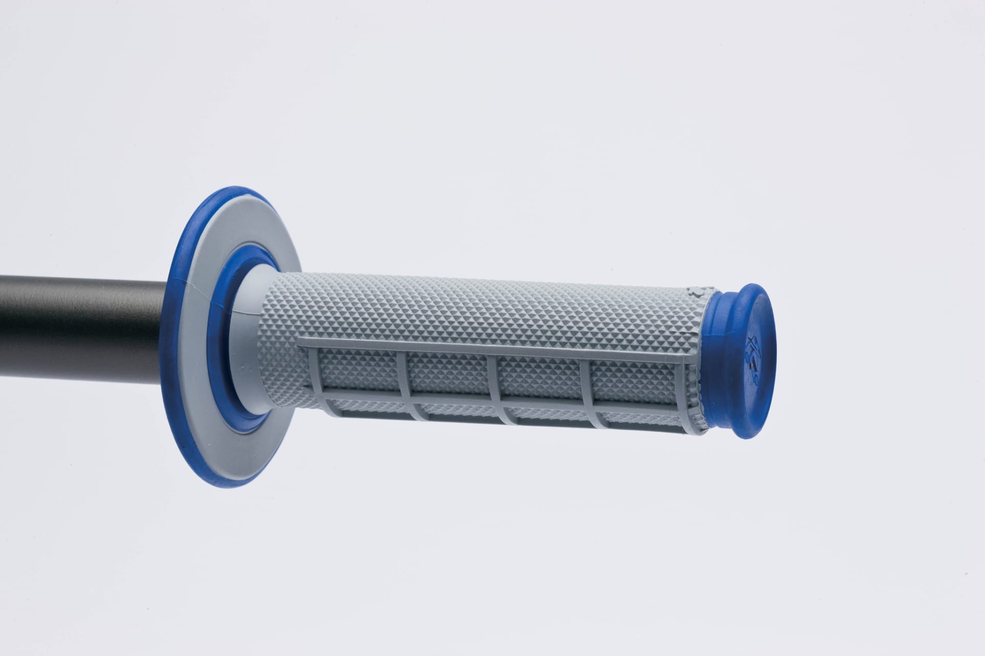 Renthal Grips Duallayer Diamond Half Waffle Blue - Renthal - Motocross Parts