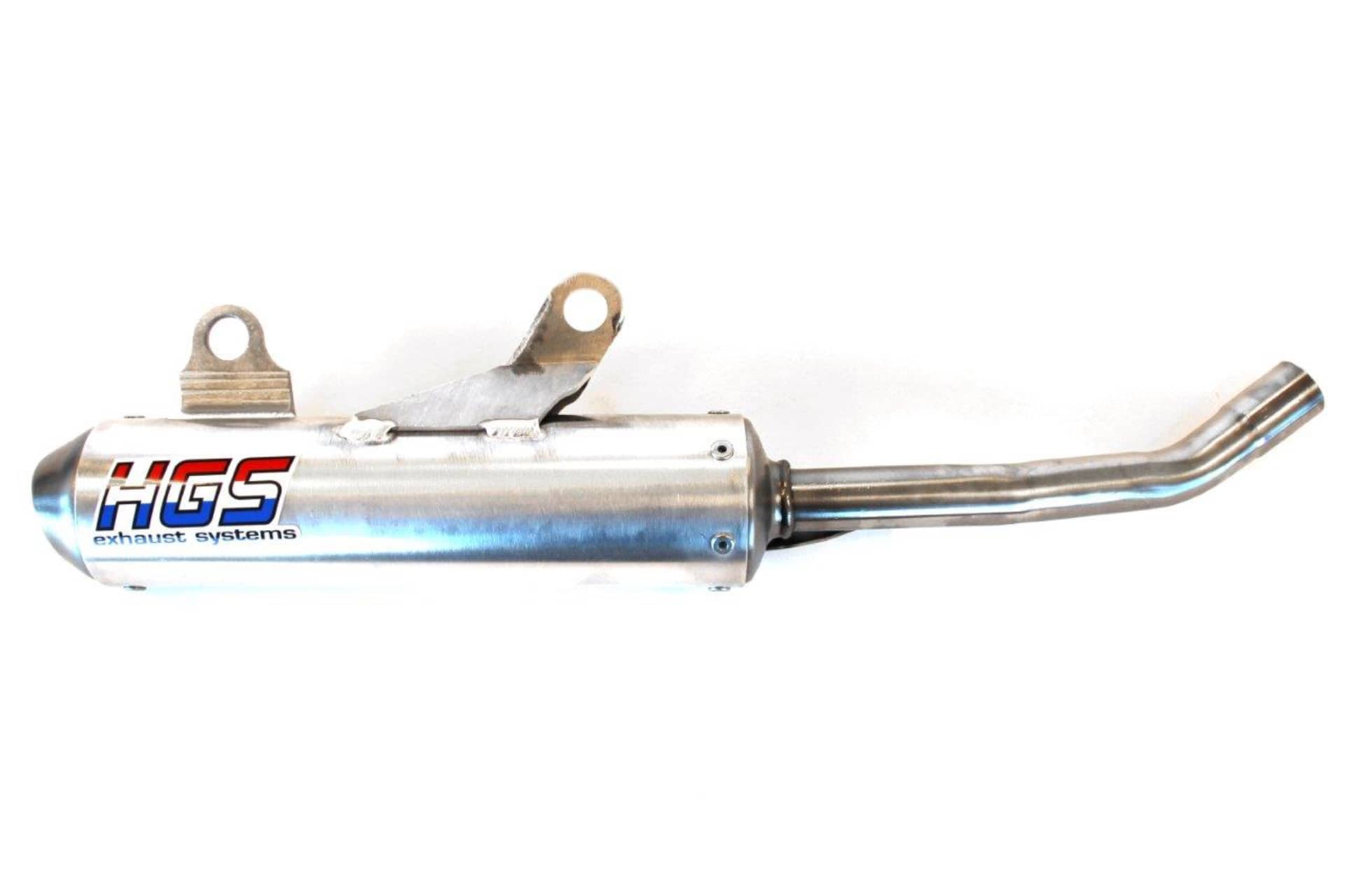 HGS Silencieux Noir avec embout ca 2T Racing KTM125/150 19- HVA TC125 19- - HGS
