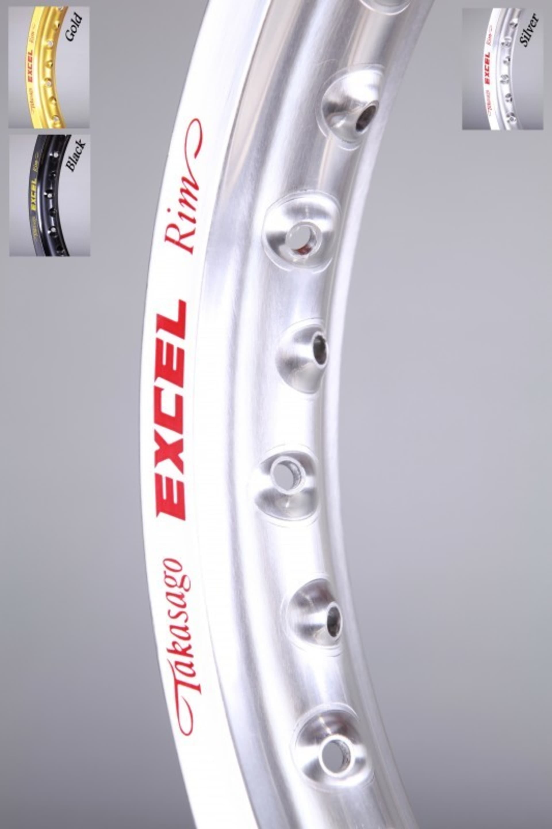 Fælg Excel 19X2.15 sort 36H - Excel - Motocross Parts
