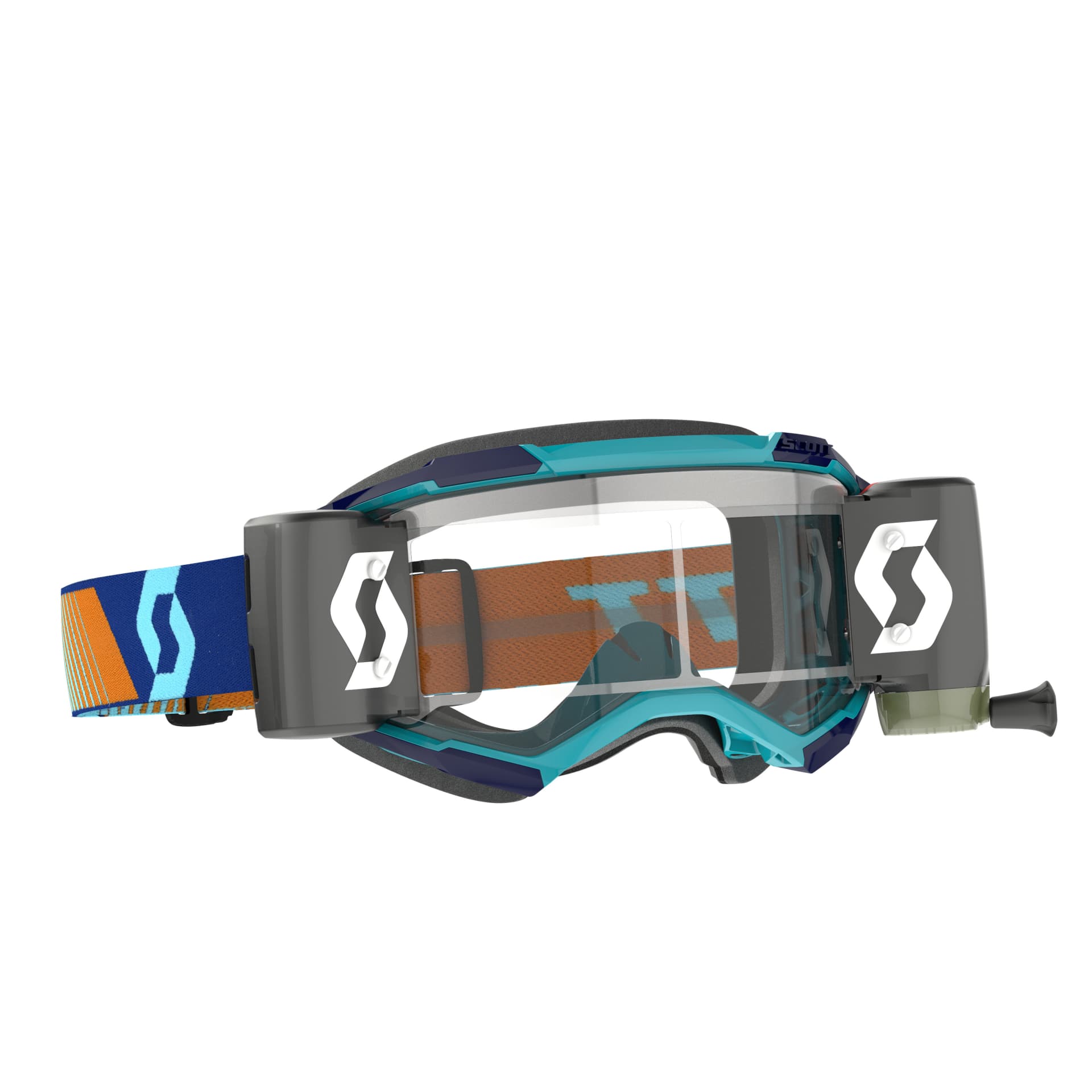 Scott Goggle Fury WFS royal blue/orange clear works Scott Goggle Fury WFS royal blue/orange clear works - Scott