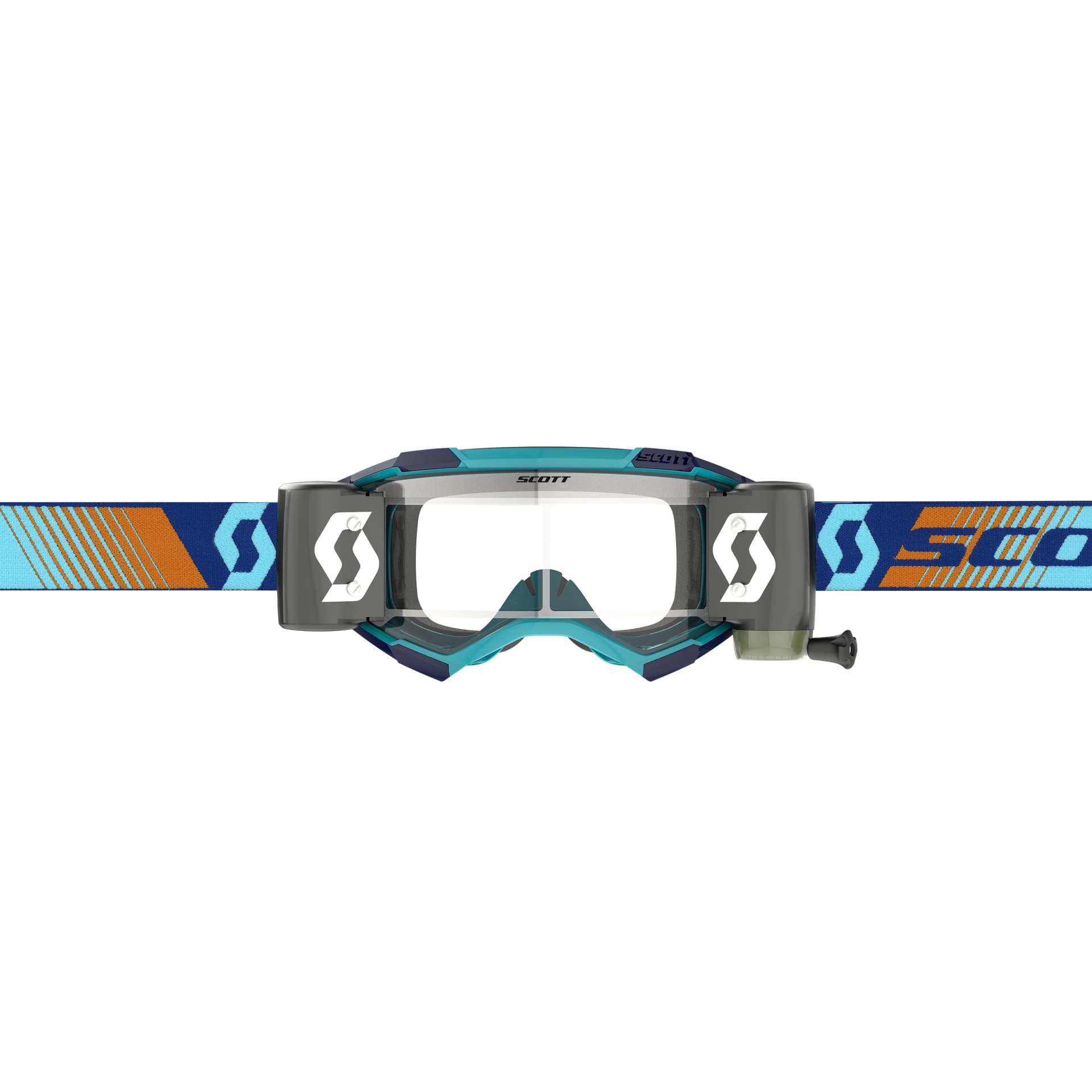Scott Goggle Fury WFS royal blue/orange clear works - Scott