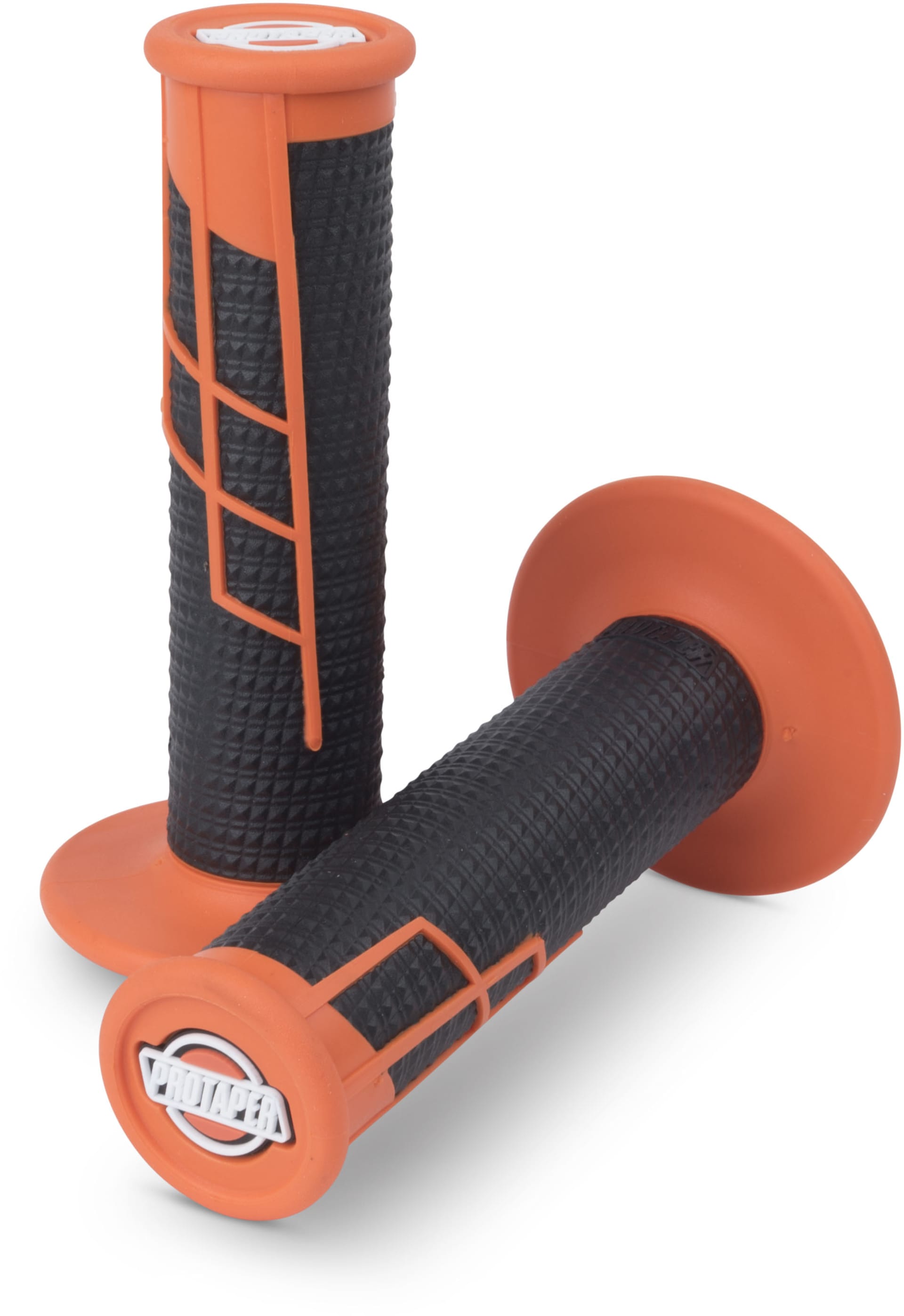 Protaper Griffe Clampon 1/2 Waffel Orange/Schwarz - Pro Taper - Motocross Parts