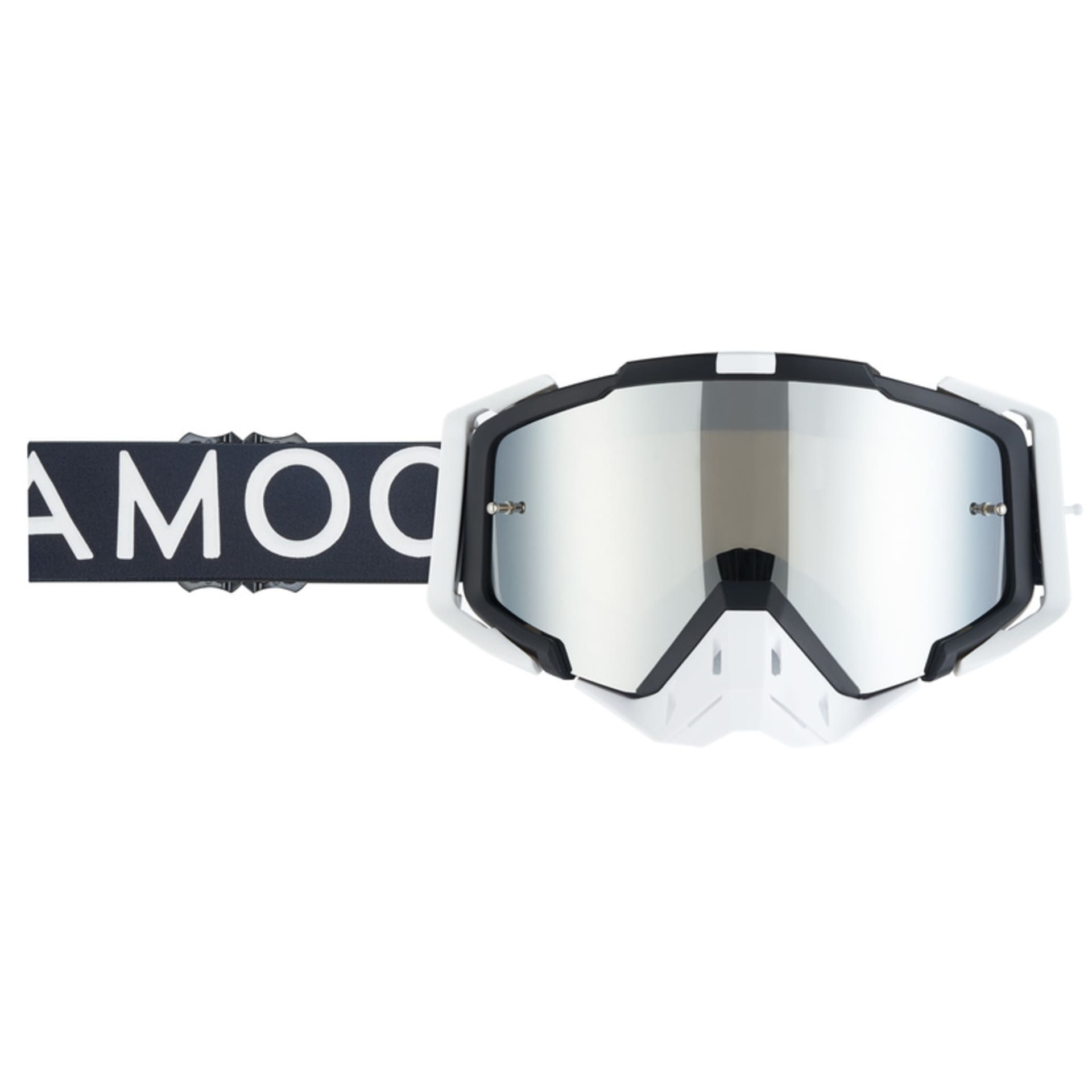 AMOQ Lunettes MX Aster Noir-Blanc - AMOQ - Motocross Parts