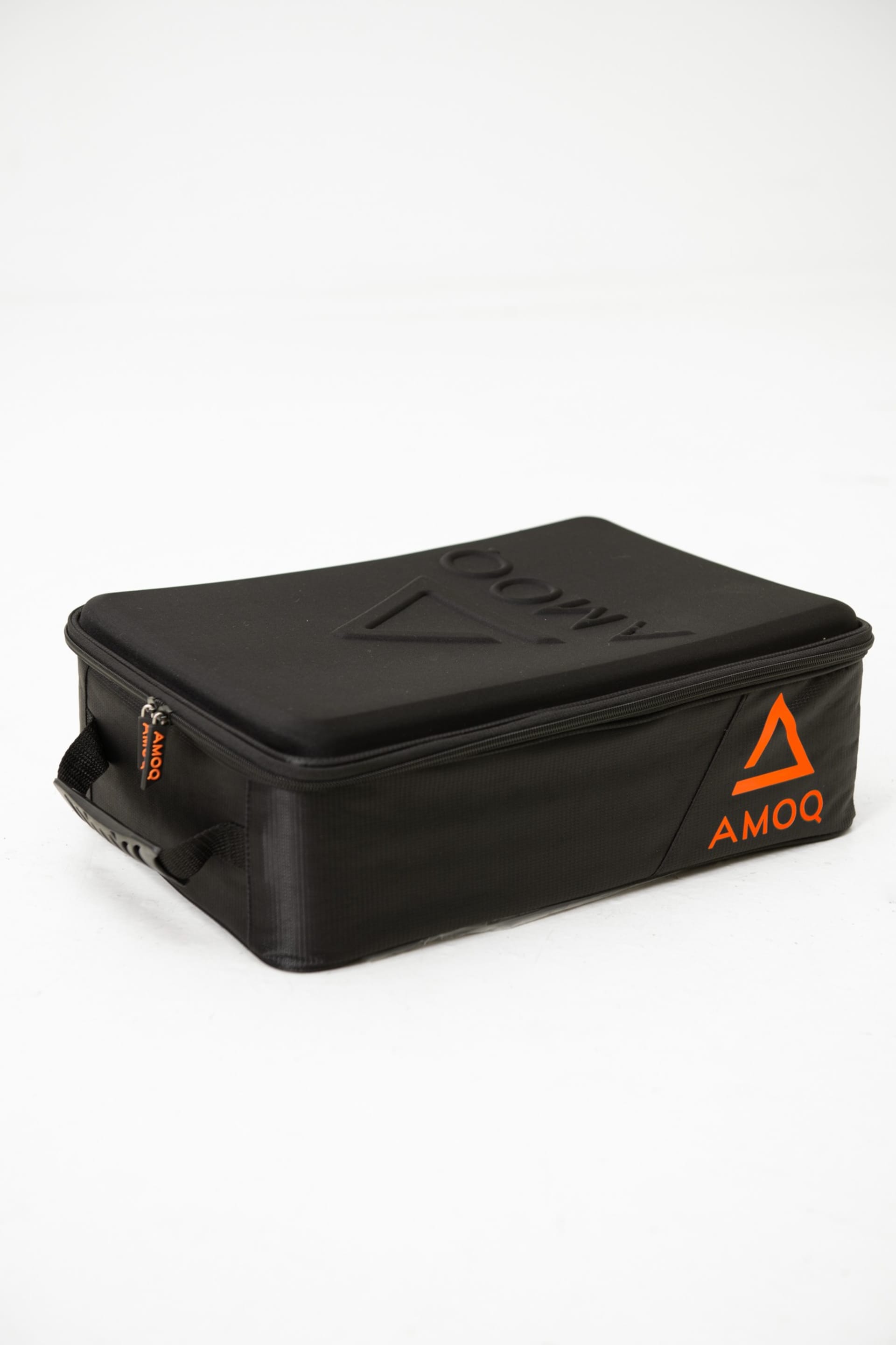 AMOQ Hardshell Brilletaske Sort/Orange - AMOQ - Motocross Parts