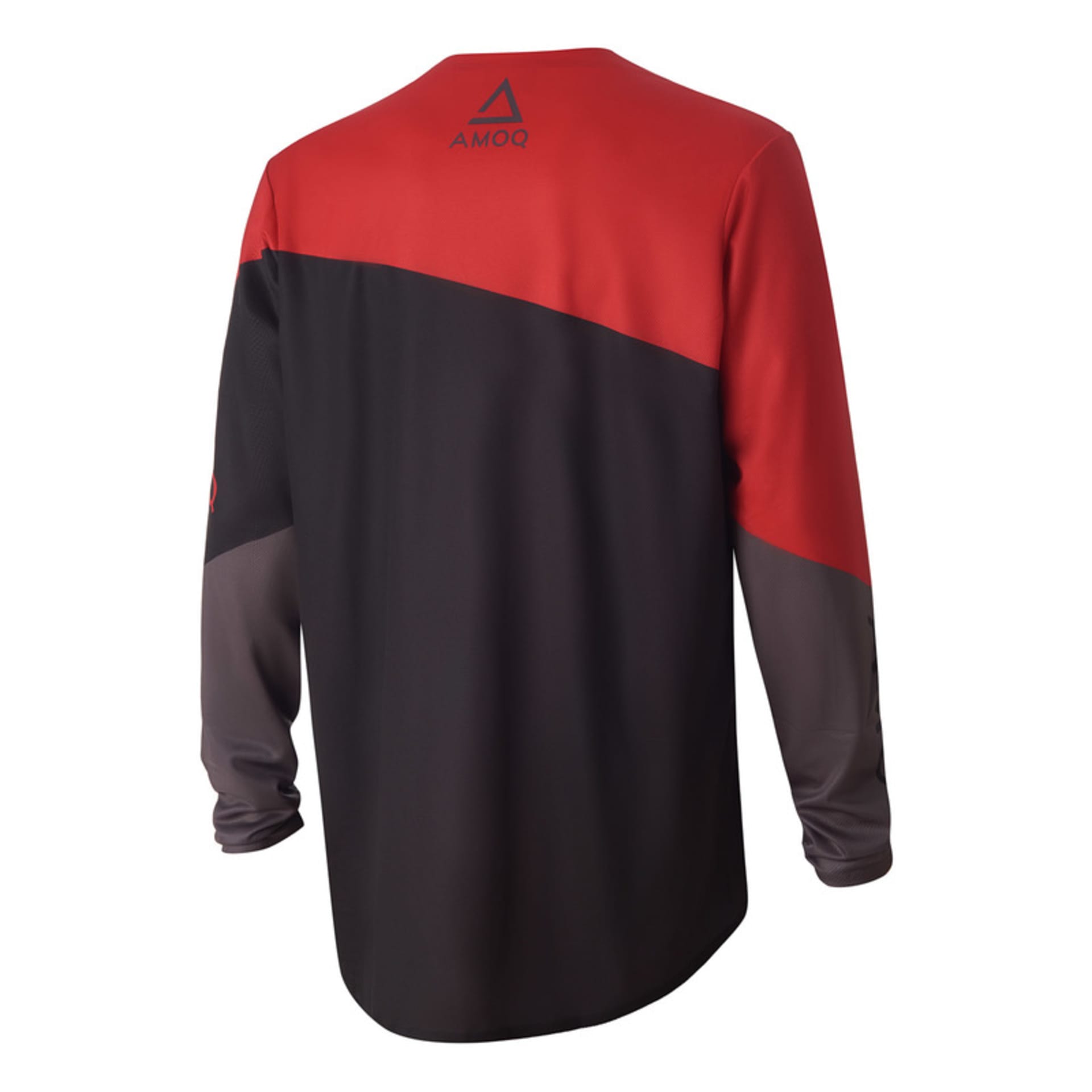 AMOQ Ascent Strive Jersey Sort/Rød - AMOQ