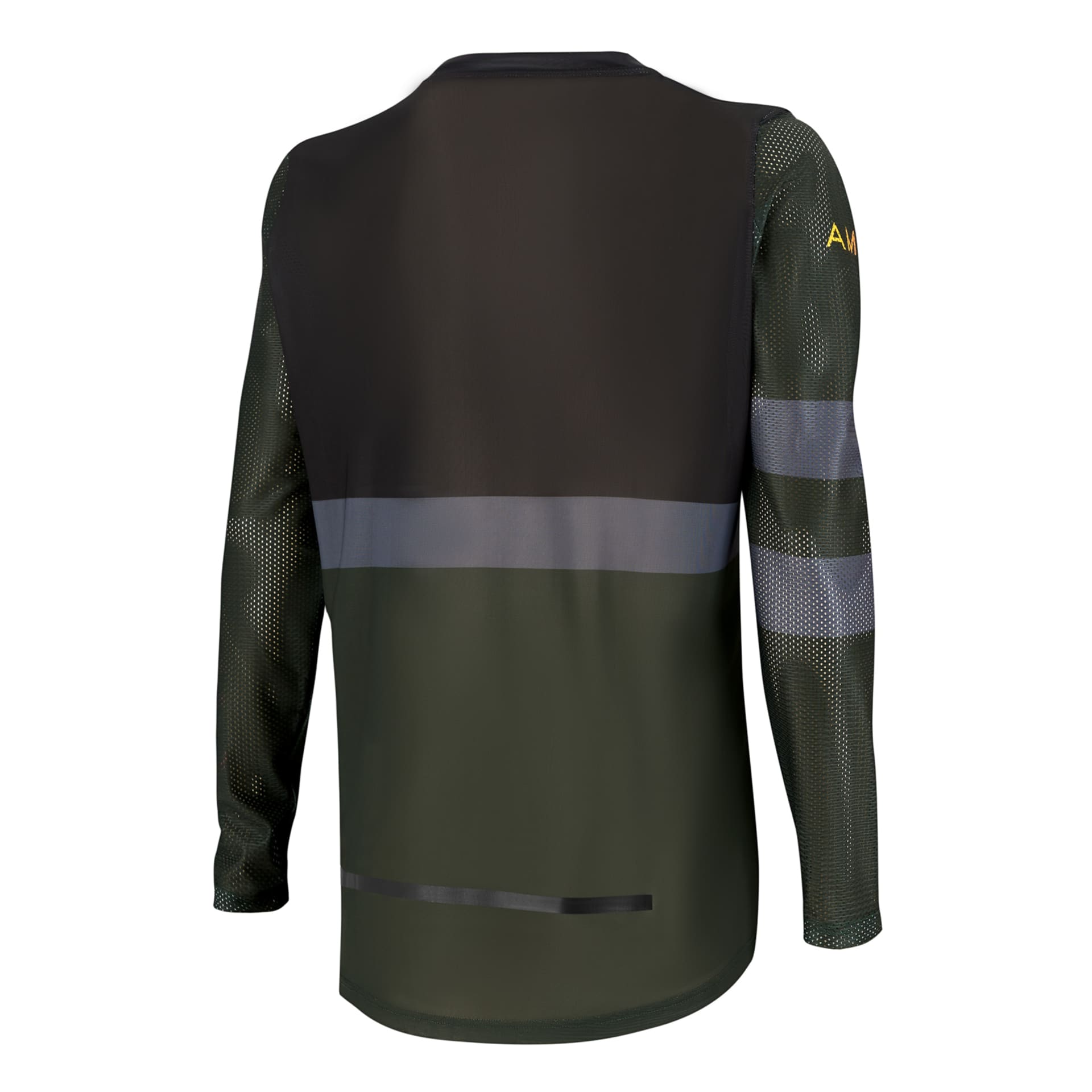 AMOQ Airline Mesh Jersey Militærgrøn-Sort - AMOQ