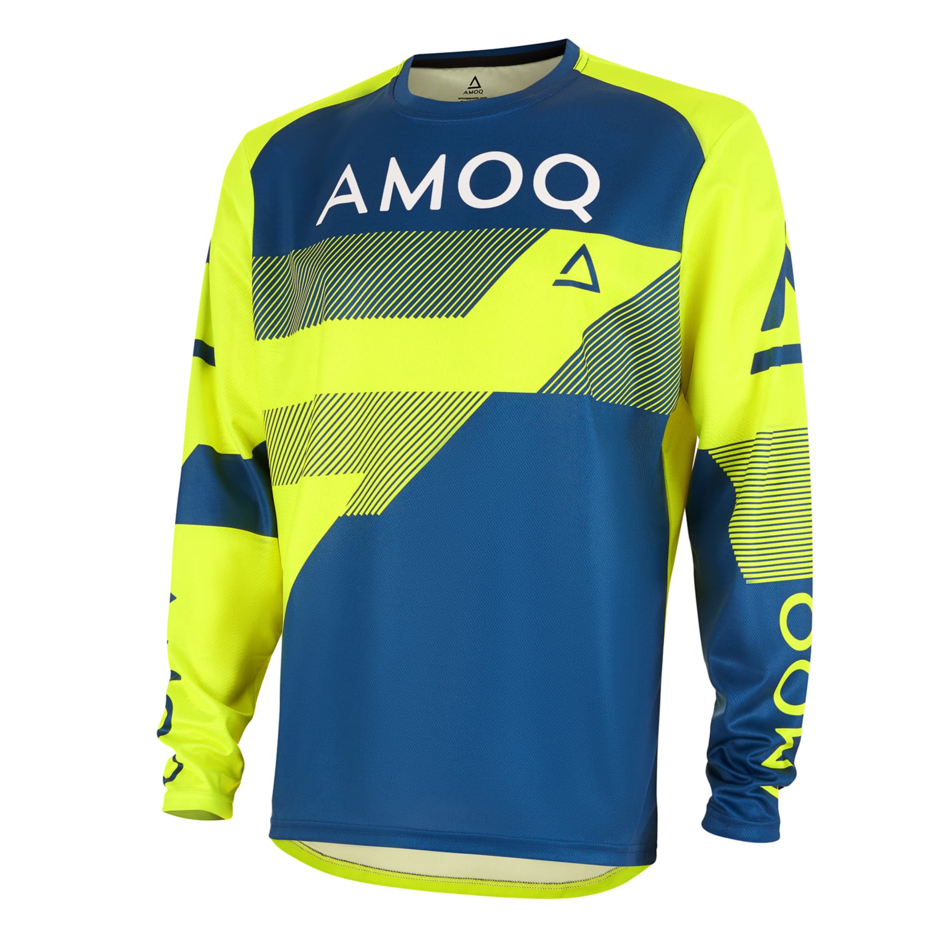 AMOQ Ascent Strive V2 Jersey Gelb-Marine - AMOQ - Motocross Parts