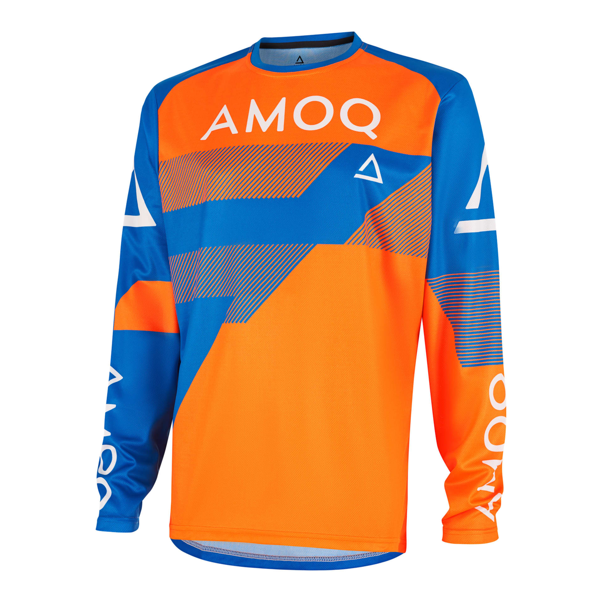 AMOQ Ascent Strive V2 Jersey Orange-blå - AMOQ