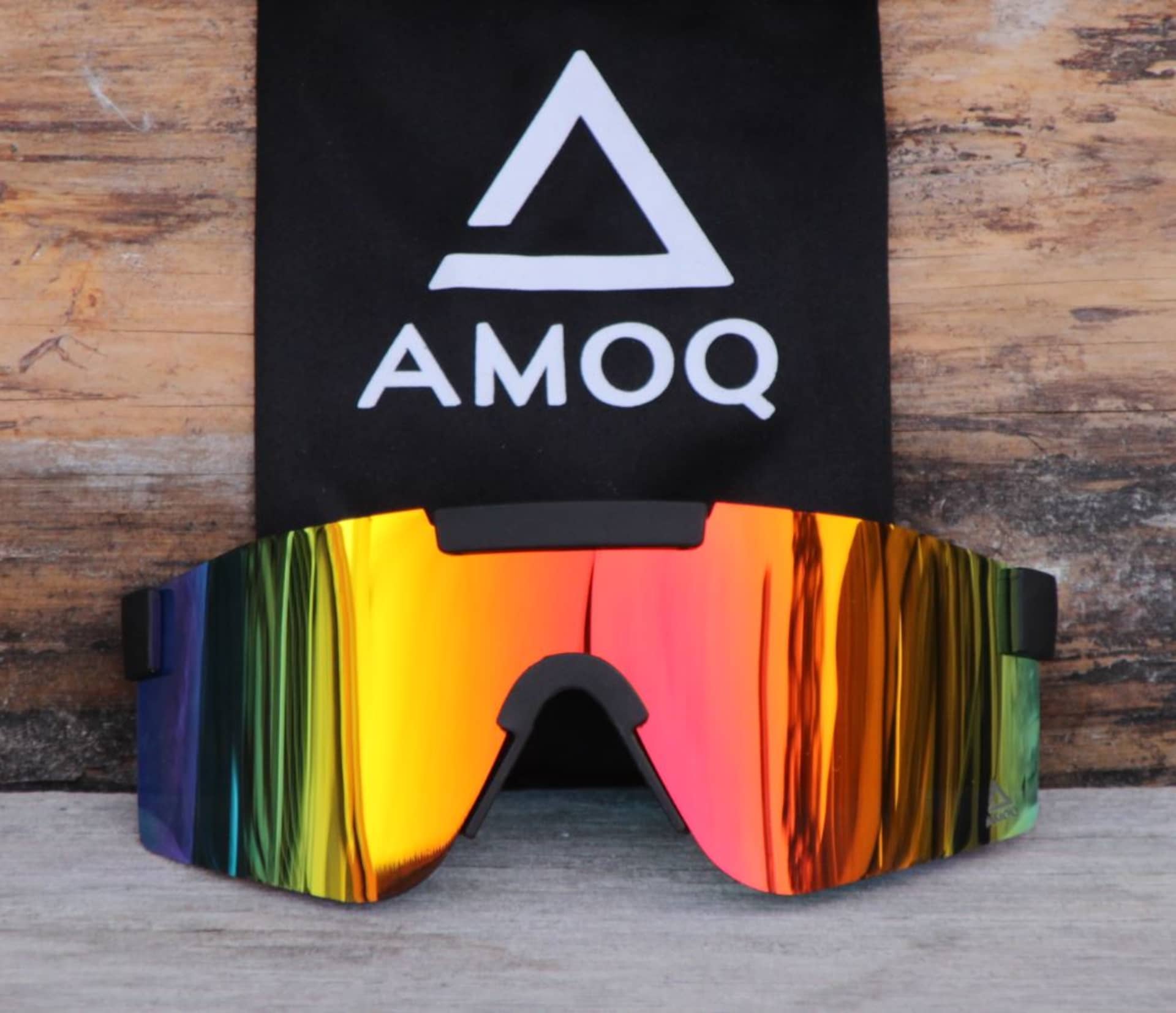 AMOQ Comet Sonnenbrille Schwarz/Bronze - Smoke - AMOQ