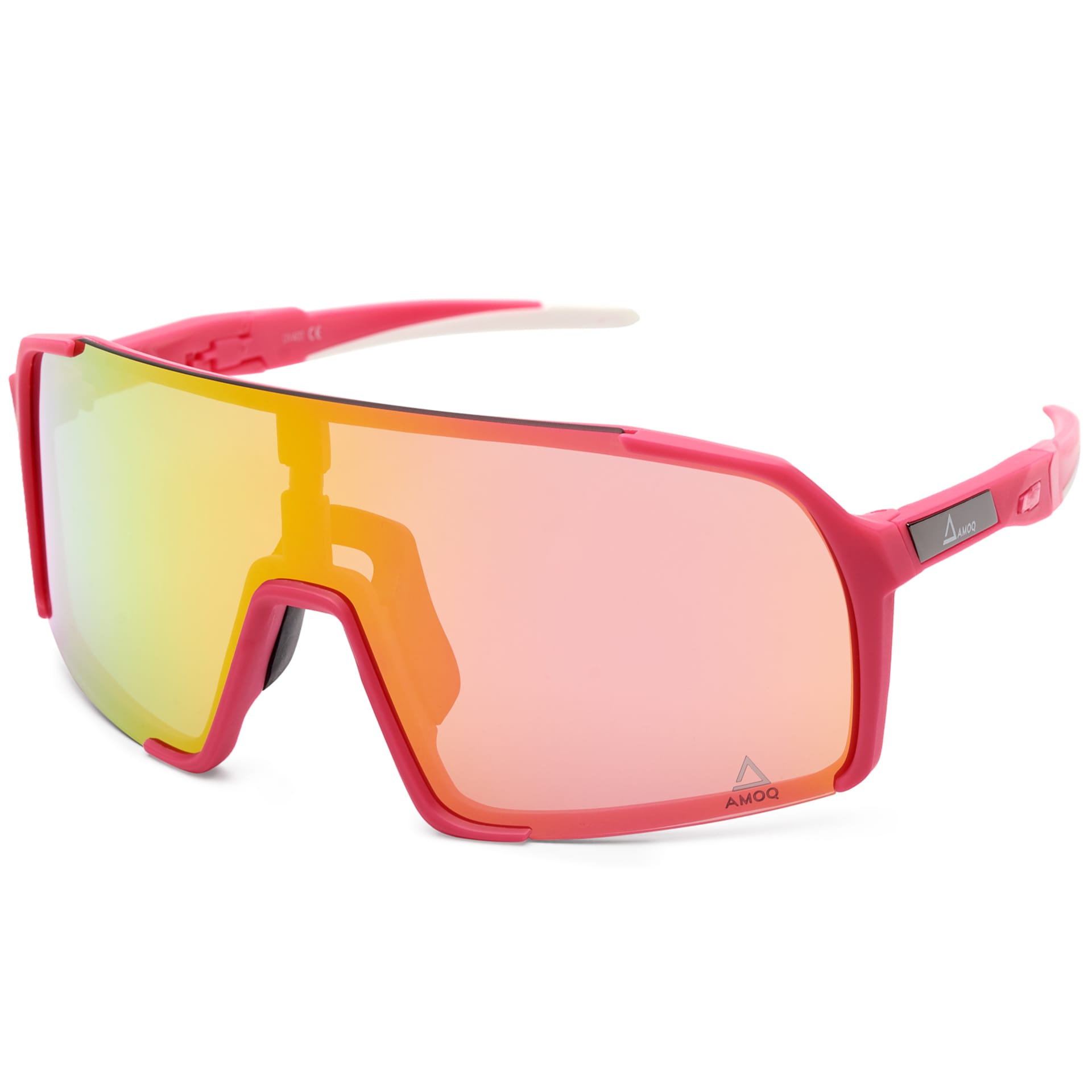 AMOQ Asteroid Sunglasses Pink - Pink Mirror - AMOQ - Motocross Parts
