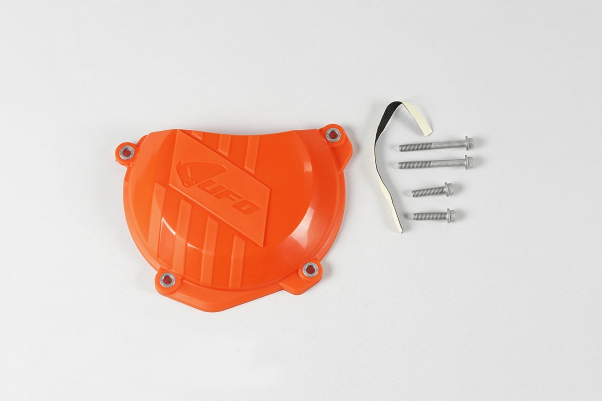 UFO Clutch cover SX-F250/350 16-,EXC-F 250/350 17- Orange - UFO