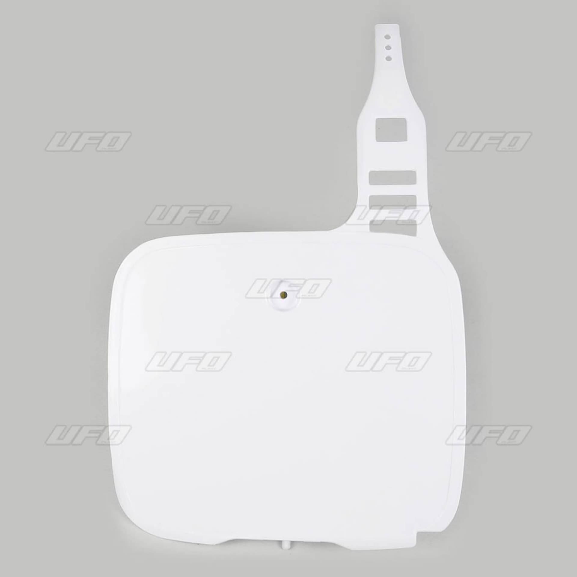 UFO Plaque d'immatriculation avant YZ125-490 86-91 Blanc 046 - UFO - Motocross Parts