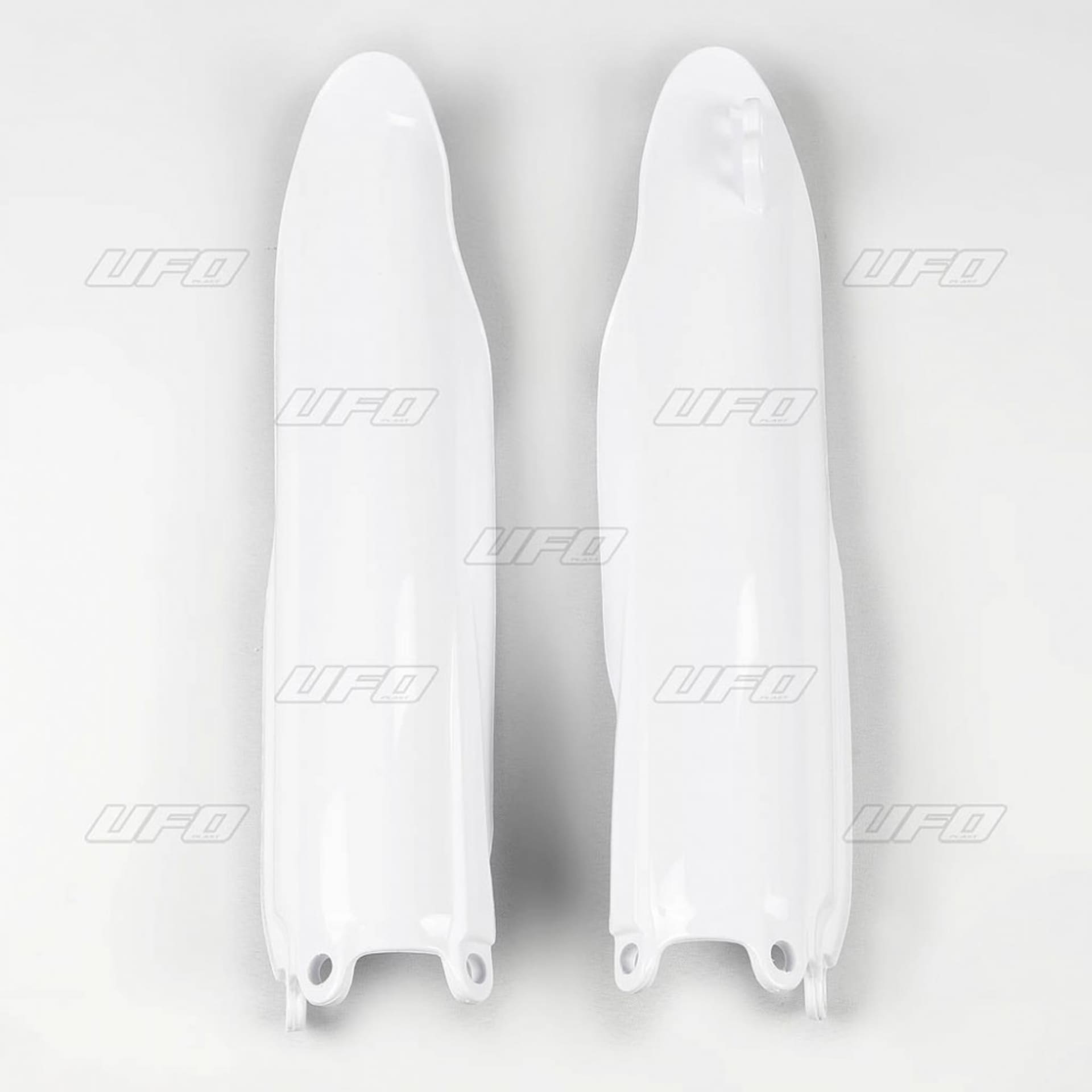 UFO Fork slider protectors YZ/YZF125-450 08- White 046 - UFO