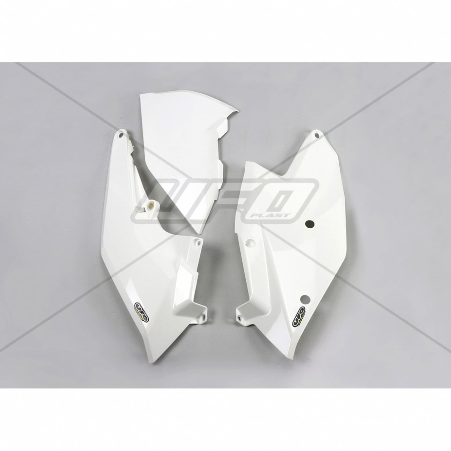 UFO Side panels KTM125-525 SX/SXF 16-18 EXC/EXC-F 17-19 White 047 - UFO