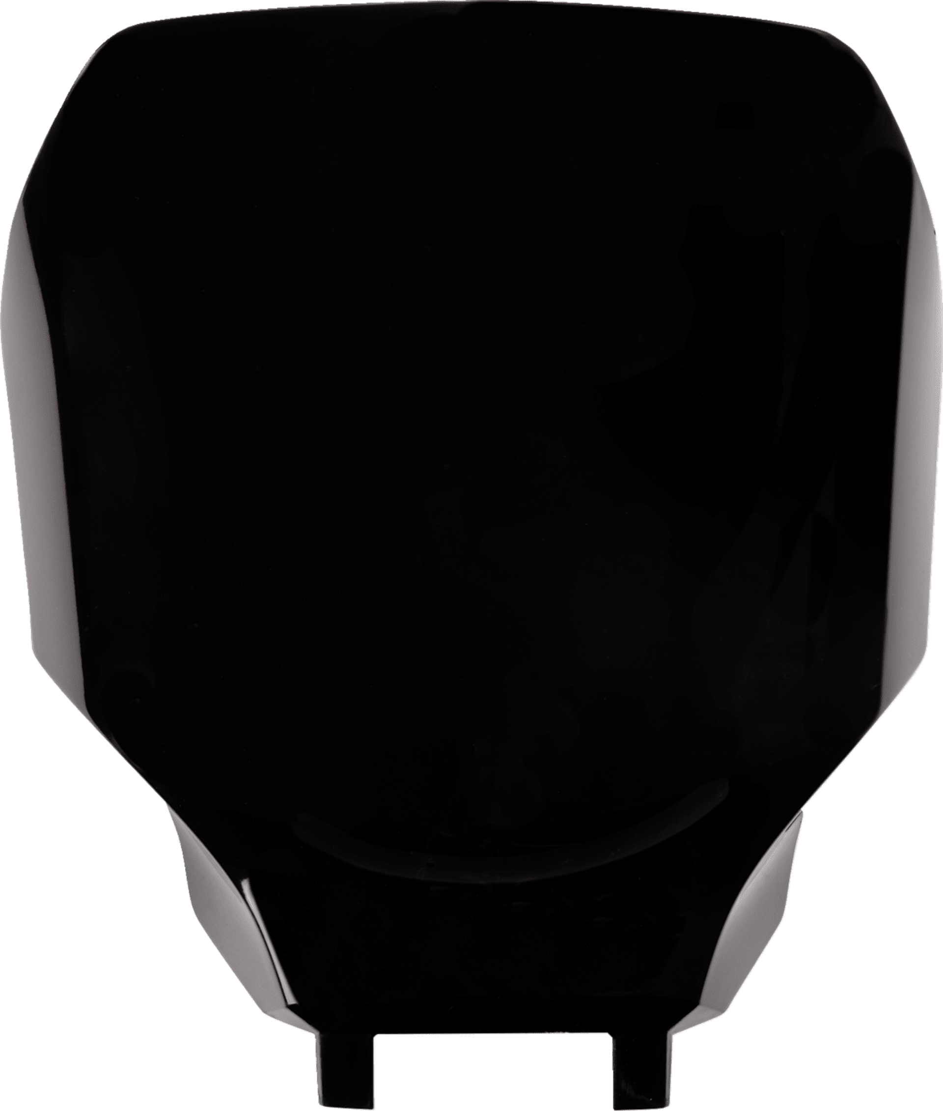 UFO Front numberplate YZ450F 23- Black 001 - UFO - Motocross Parts