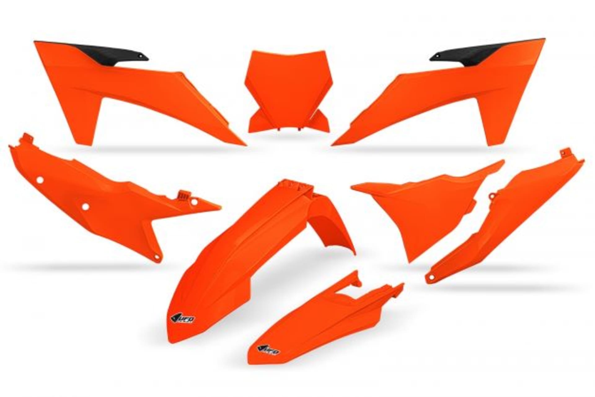 UFO Plastic kit 5-parts KTM SX/SXF125-450 Neon Orange 2023- - UFO