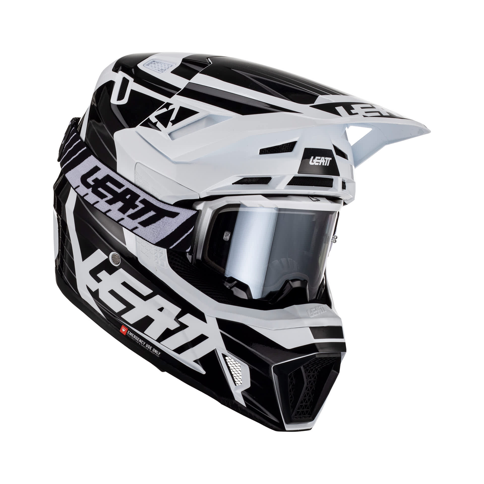 Leatt hjelmkit Moto 7.5 V23 Hvid - Leatt