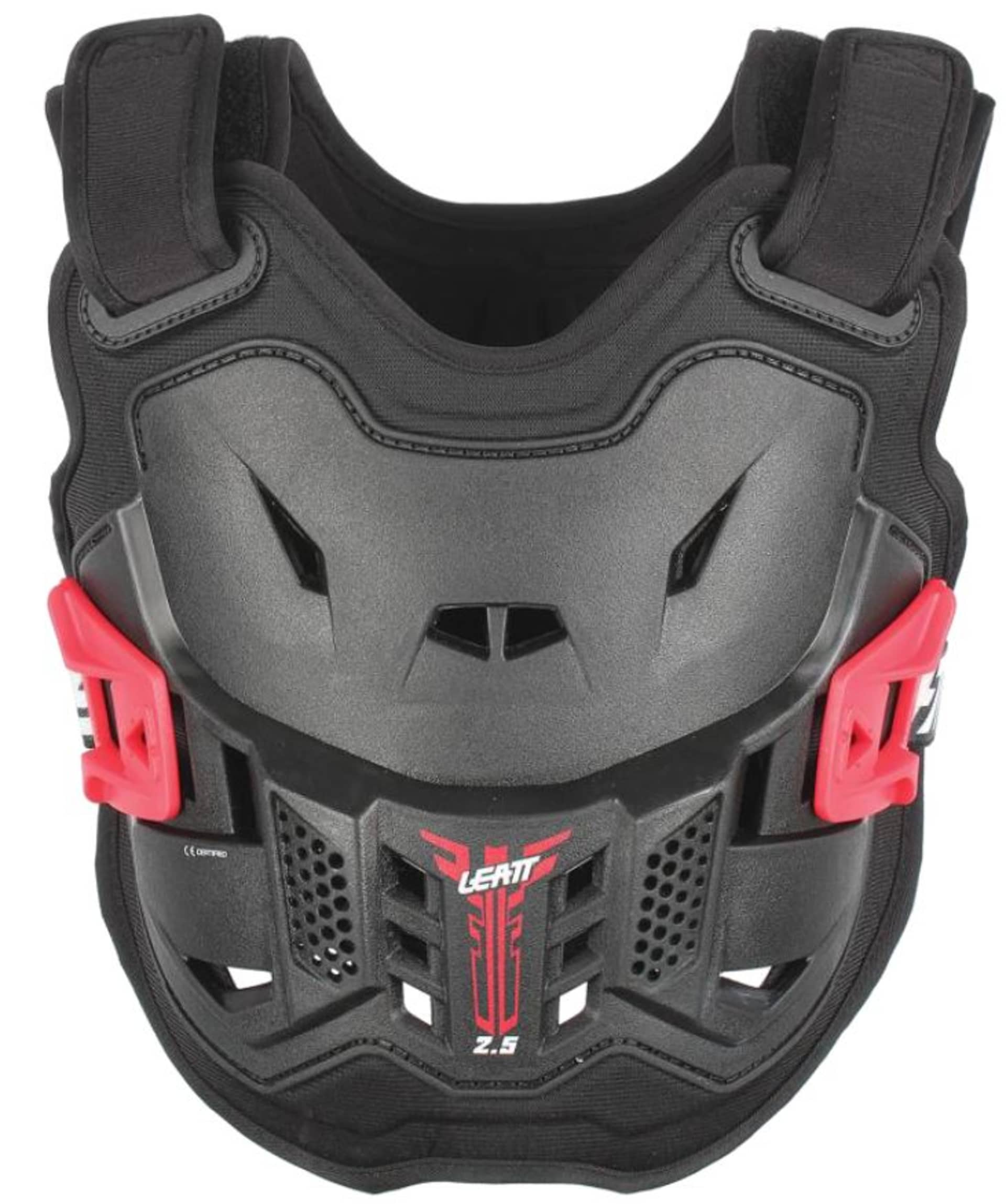 Leatt Chest protector 2.5 Blk/Red #Kids 110-134cm - Leatt - Motocross Parts