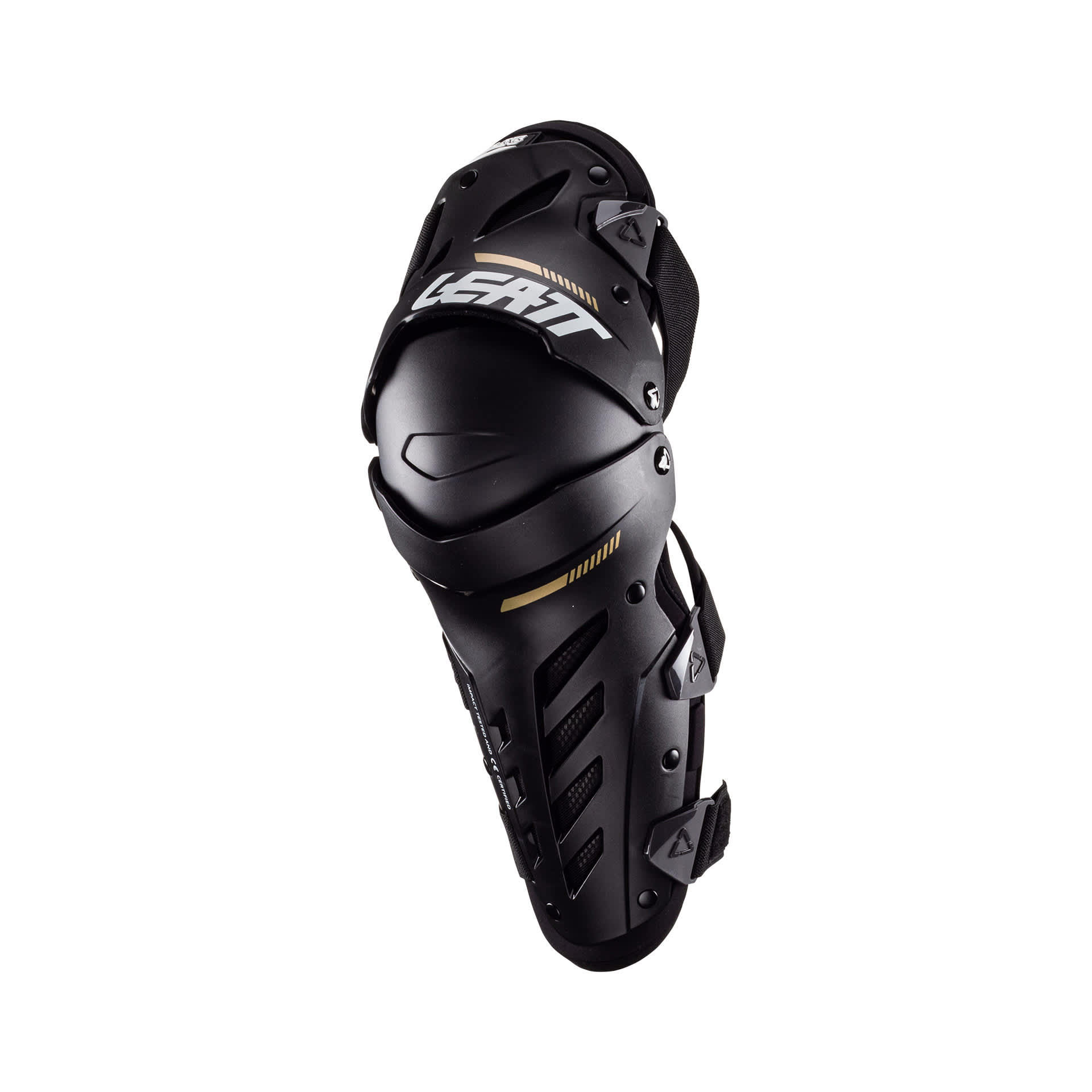 Leatt knæbeskytter Dual Axis Junior Blk - Leatt
