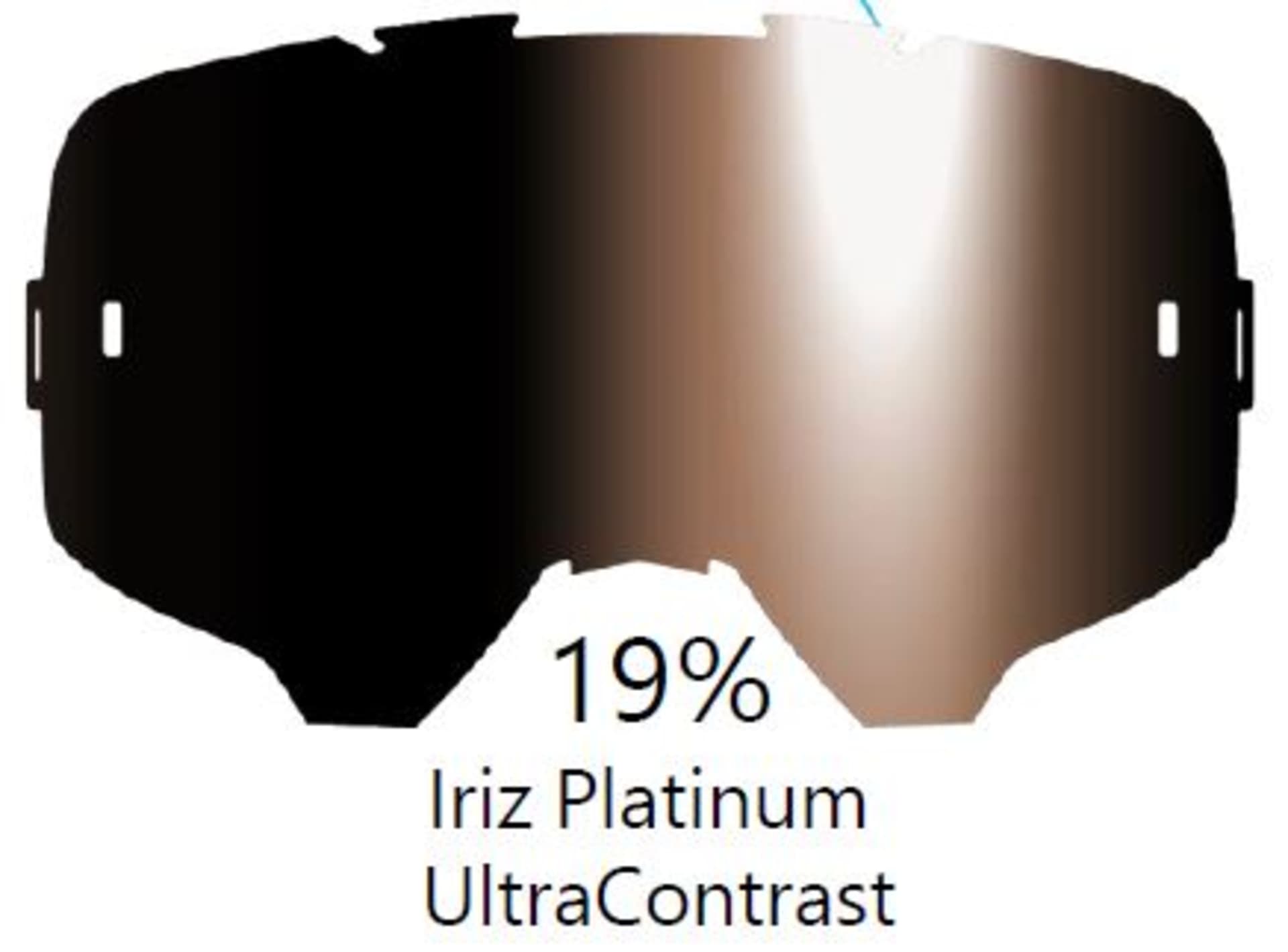 Lentille Leatt Iriz Platinum UltraContrast 28% - Leatt - Motocross Parts