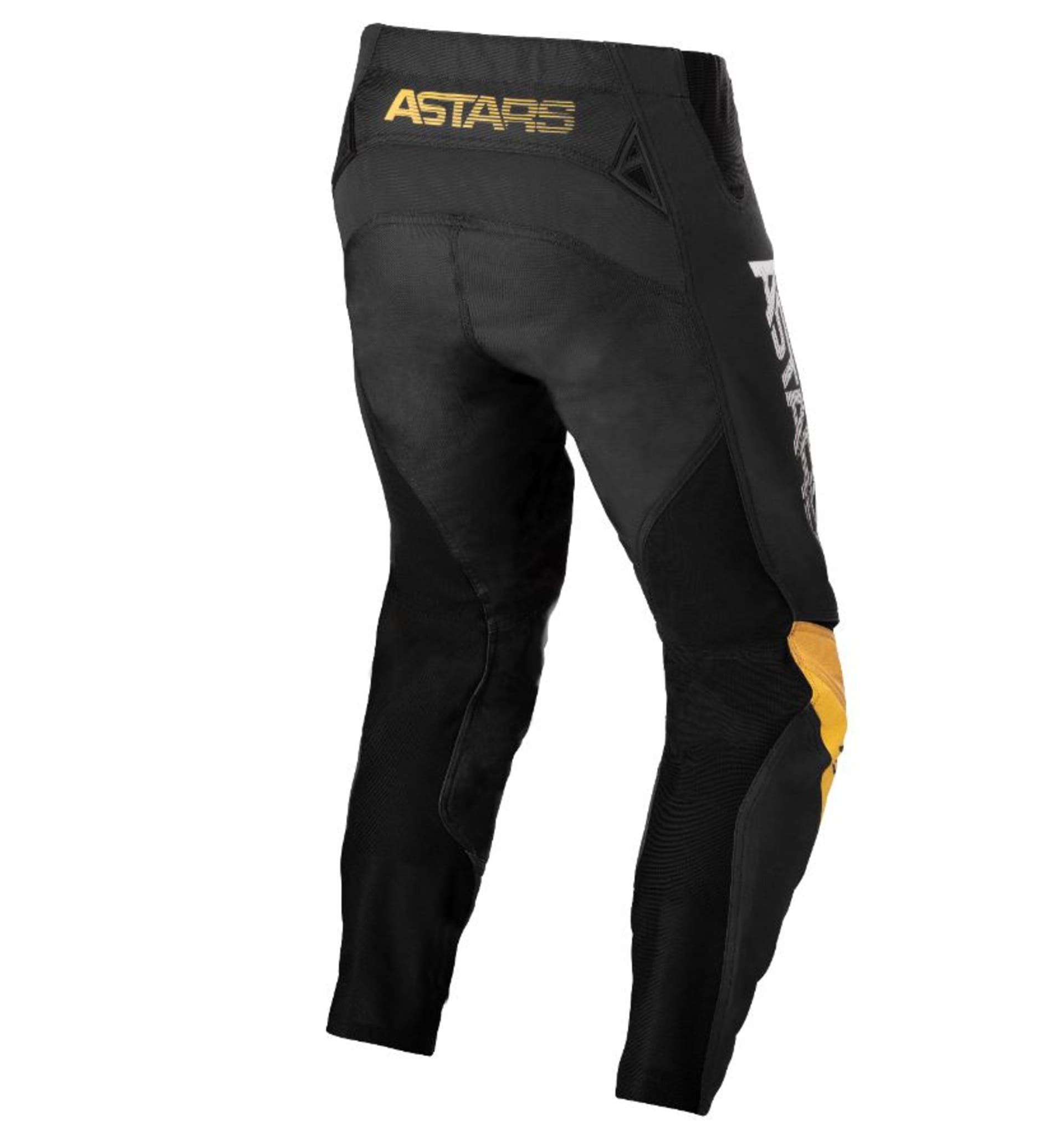 Alpinestars Bukser Techstar Quadro Sort/gul - Alpinestars