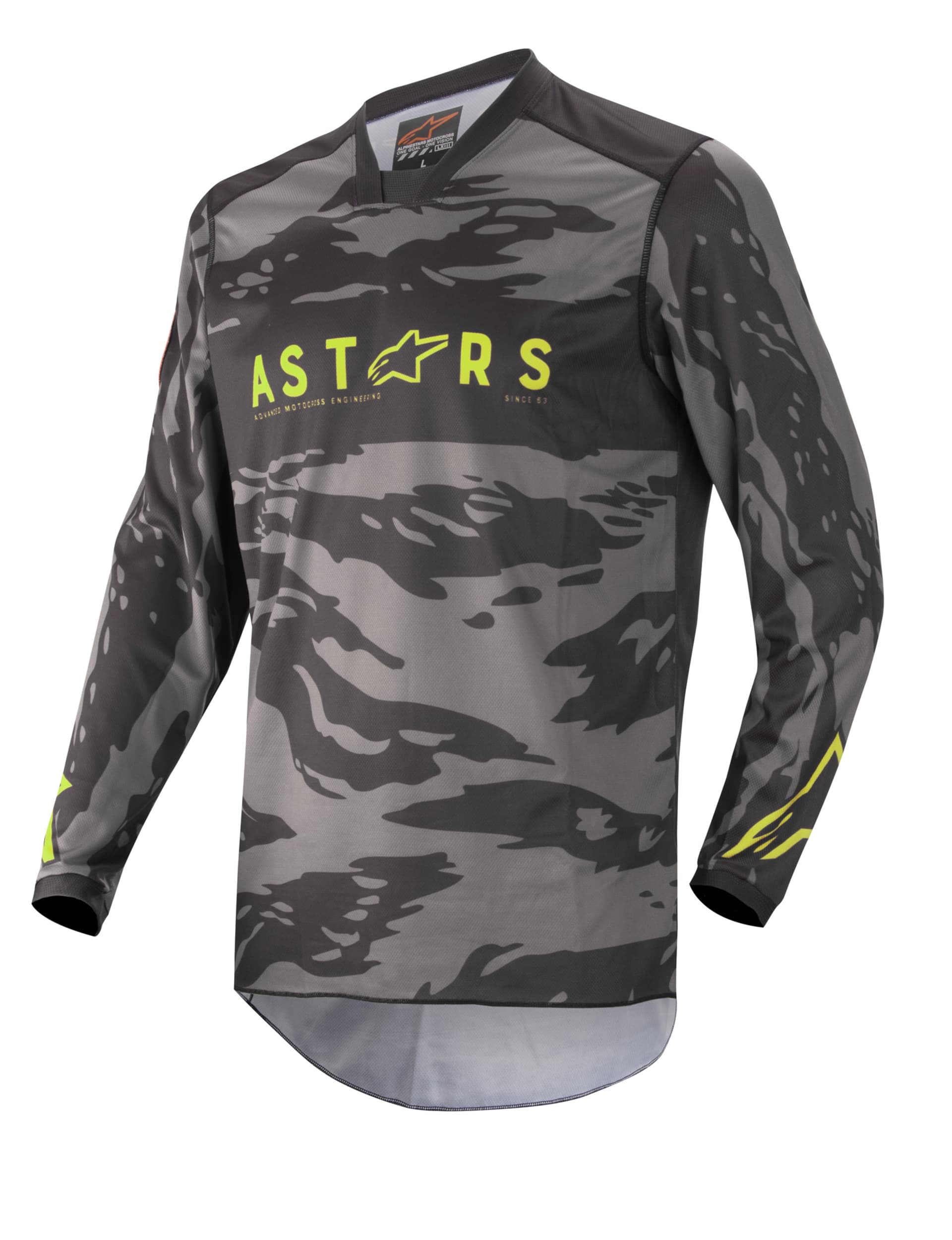 Alpinestars Jersey Racer Tactical Sort/Grå/Camouflagegul Alpinestars Jersey Racer Tactical Sort/Grå/Camouflagegul - Alpinestars