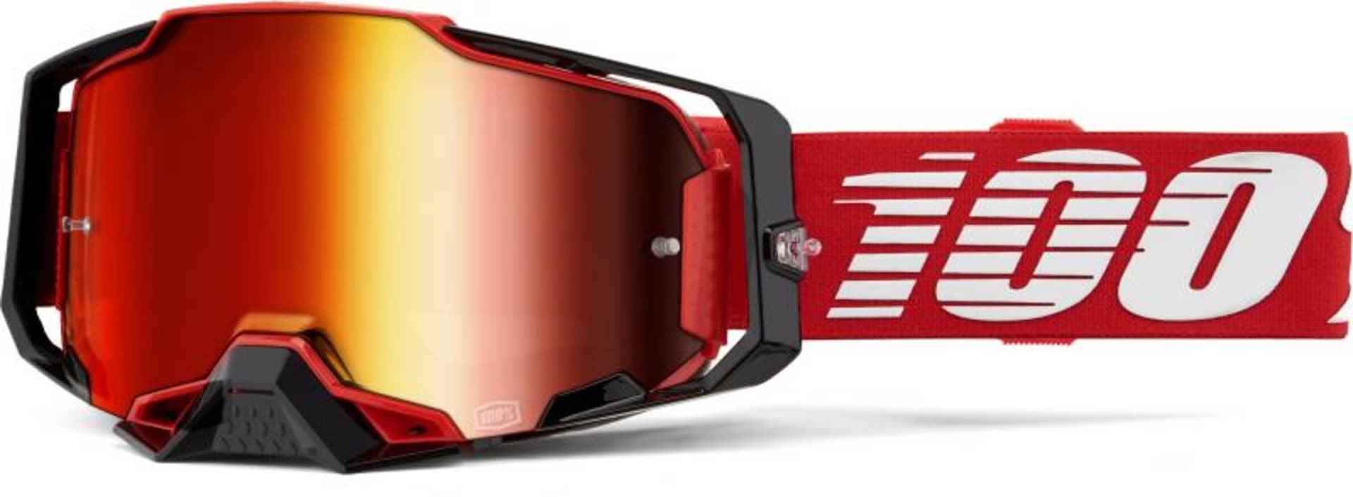 100% ARMEGA Rot / SPIEGELROT - 100% - Motocross Parts
