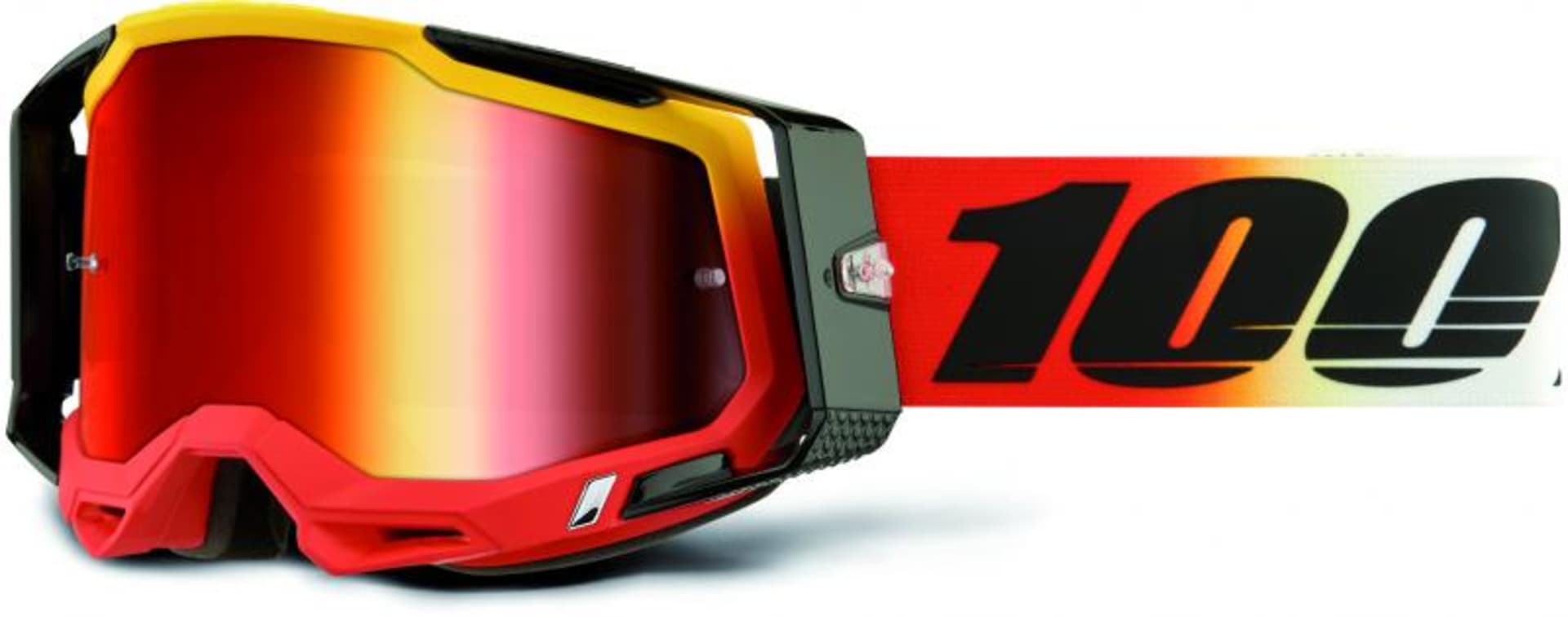 100% Racecraft 2 Ogusto / MIRROR RED - 100%