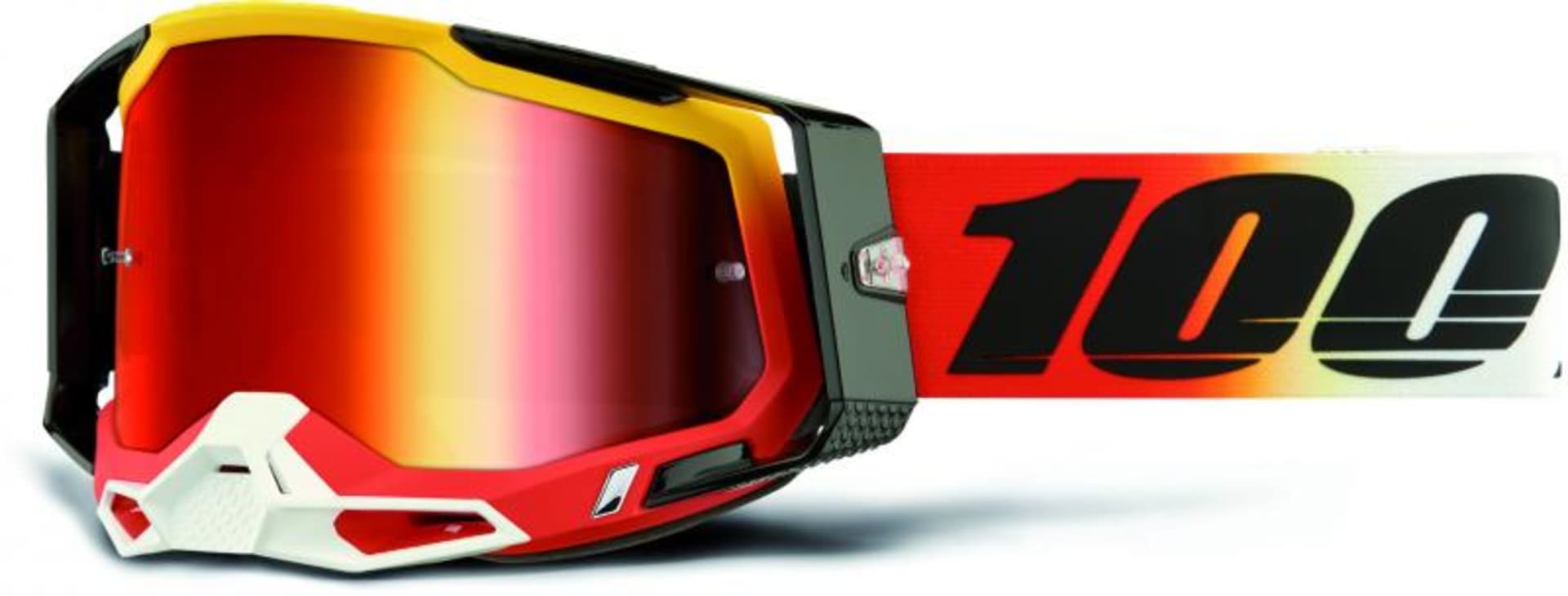 100% Racecraft 2 Ogusto / MIRROR RED - 100%