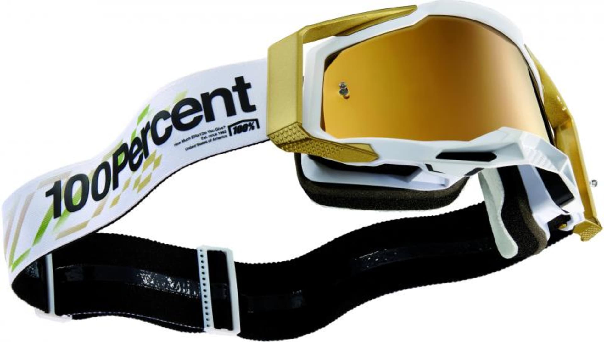 100% Racecraft 2 Nachfolge / MIRROR TRUE GOLD LENS - 100%
