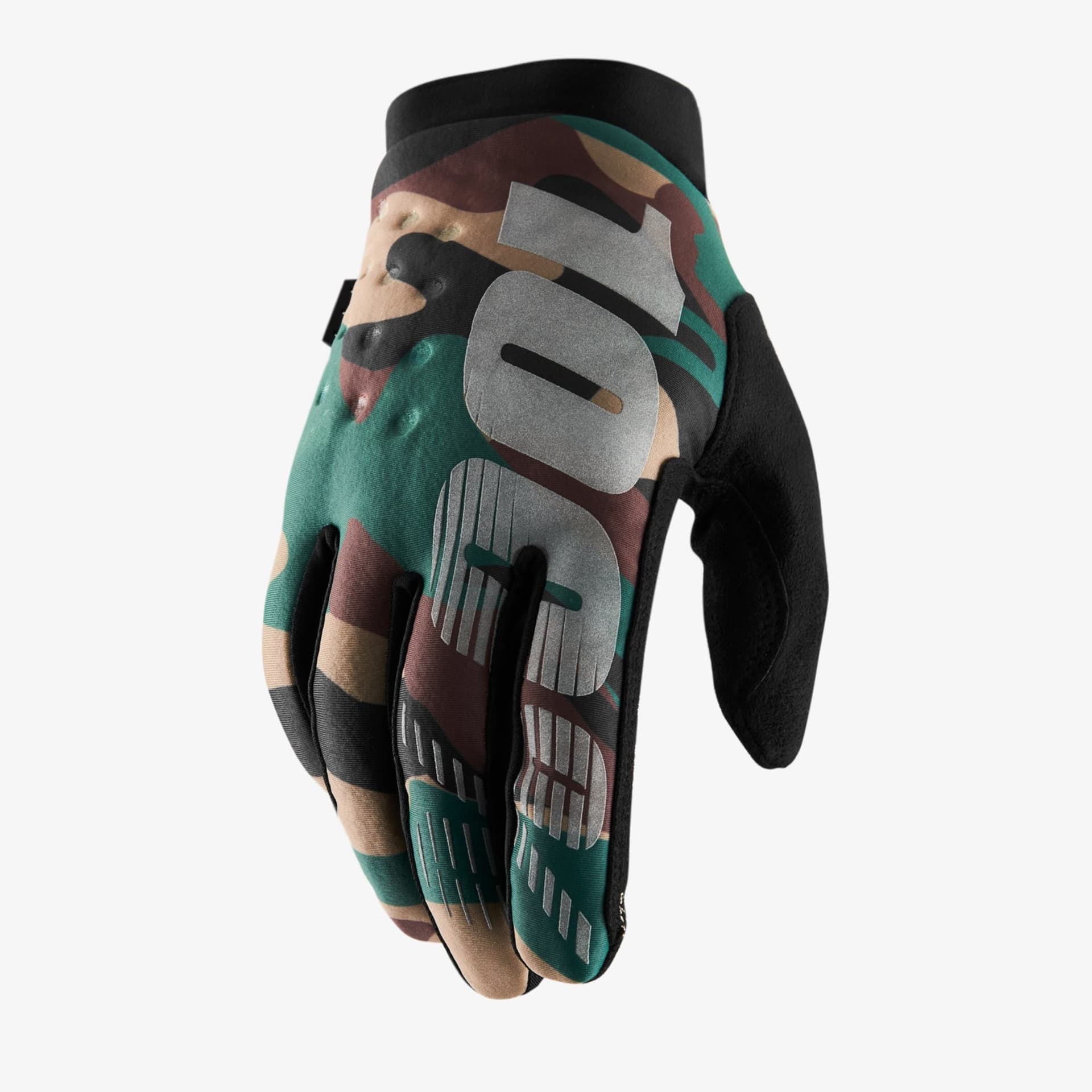 100% Brisker vinterhandsker - Cammo - 100% - Motocross Parts