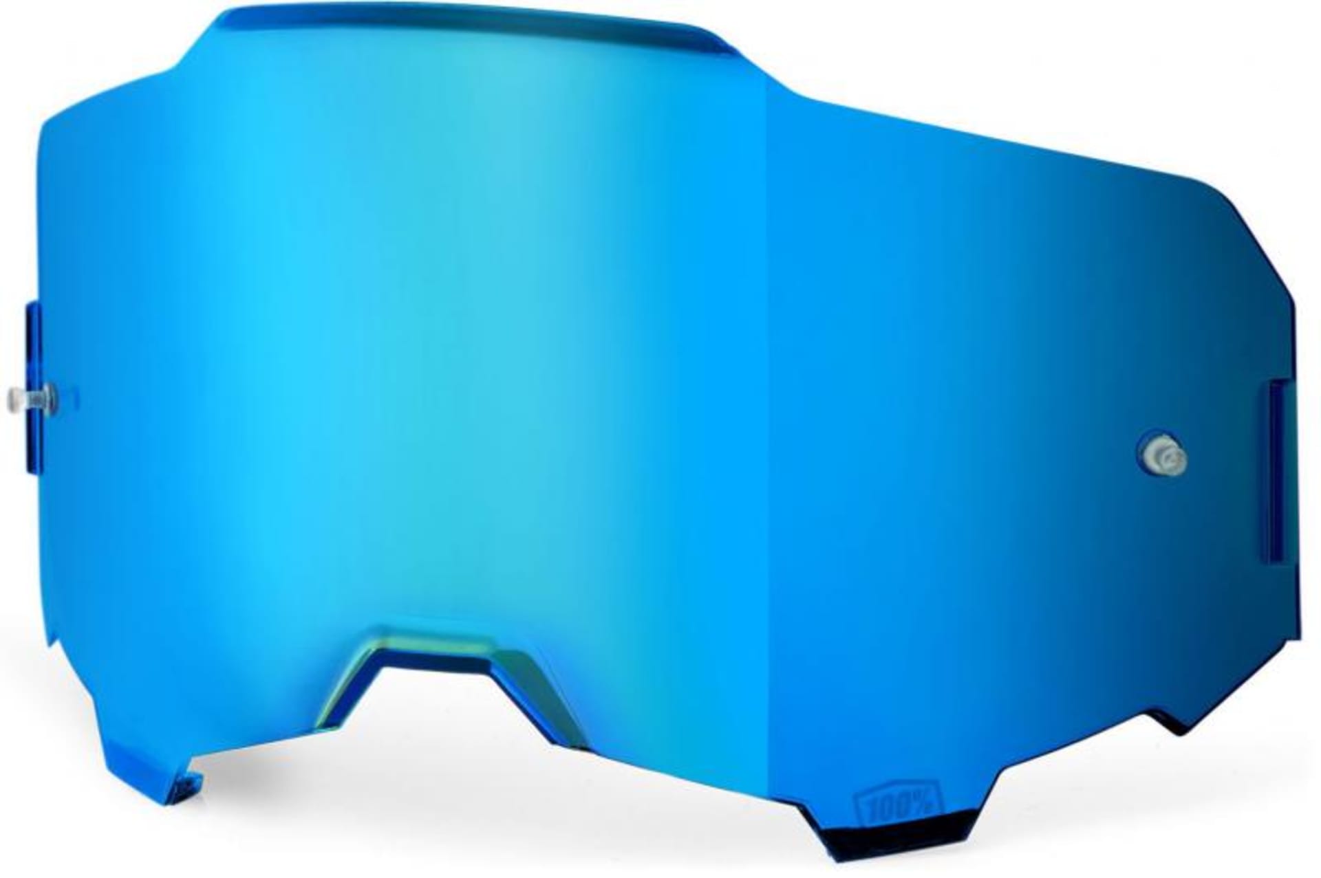 100% ARMEGA Glas blau - mit Splice-Effekt - 100%