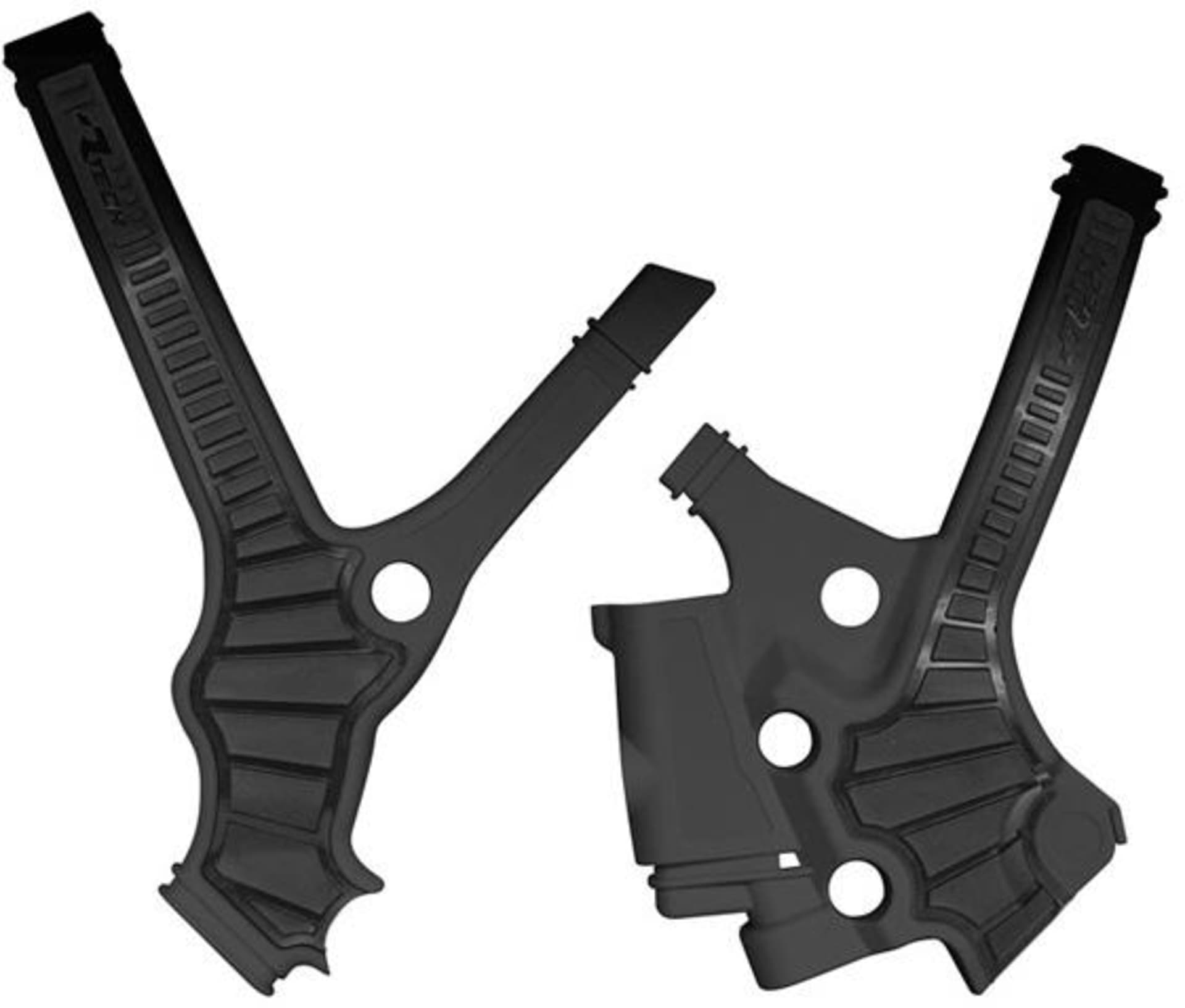 RTech frame protectors YZ85 2022-... - Black - Rtech - Motocross Parts