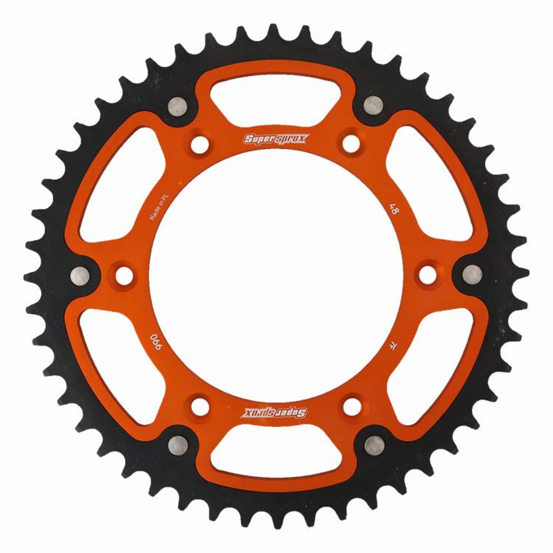 Pignon arrière Supersprox orange furtif - SX/SX-F/MC/EC/TC/FC - Supersprox - Motocross Parts