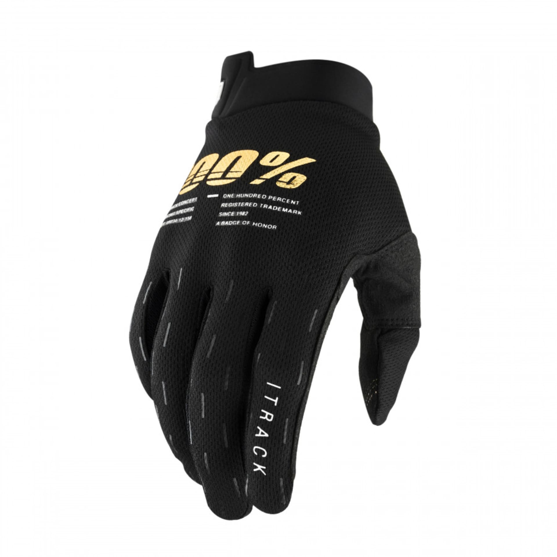 100% ITrack-handskar - Svart - 100% - Motocross Parts